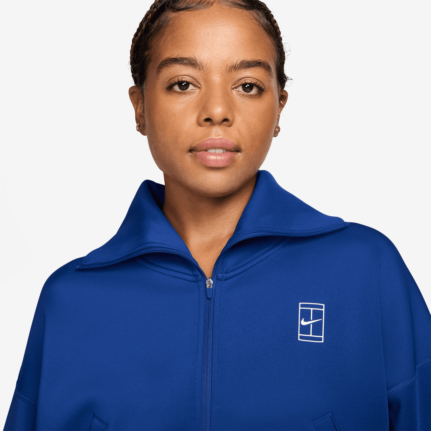 Nike Court Advantage Jacket - Old Royal/White