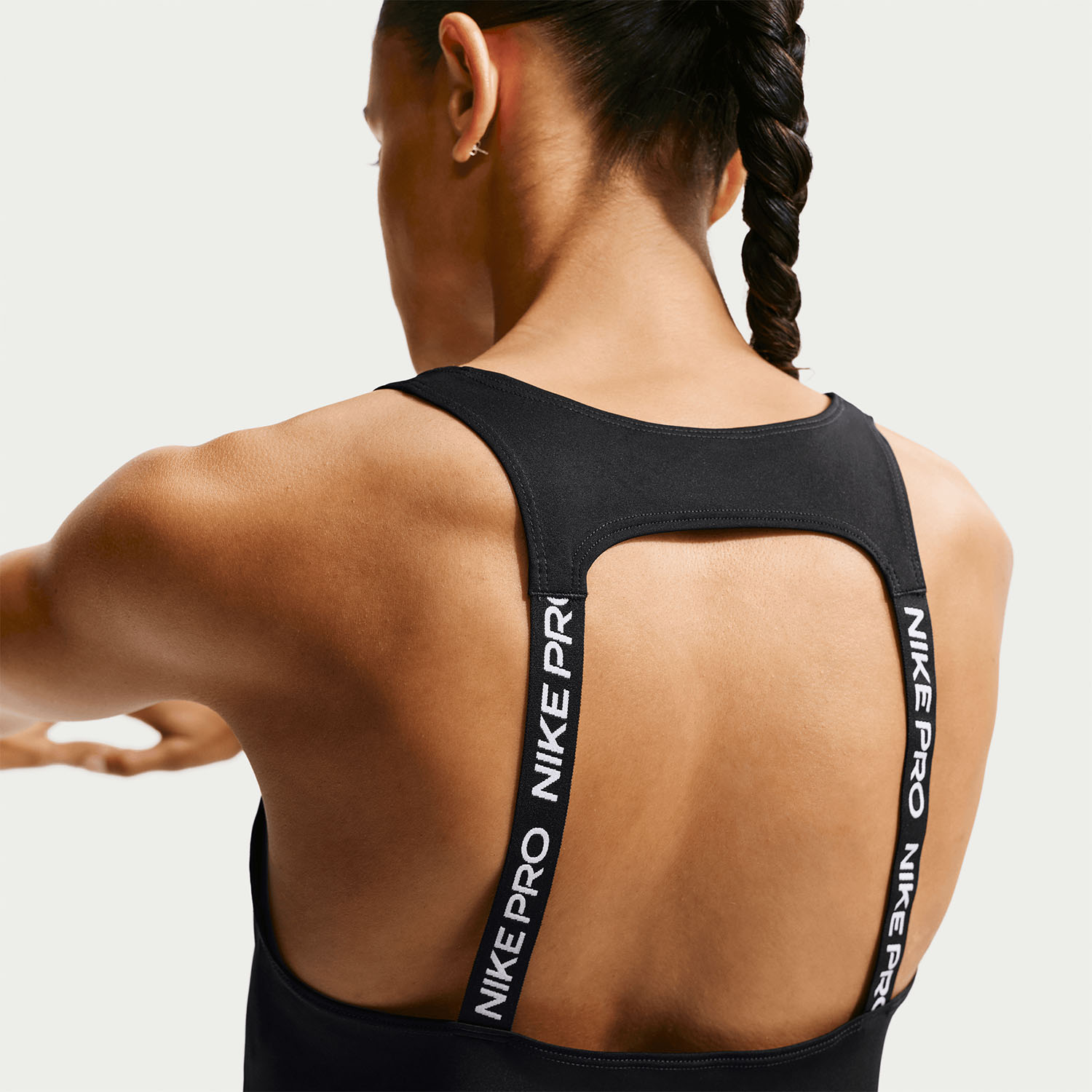 Nike Pro Top - Black/White