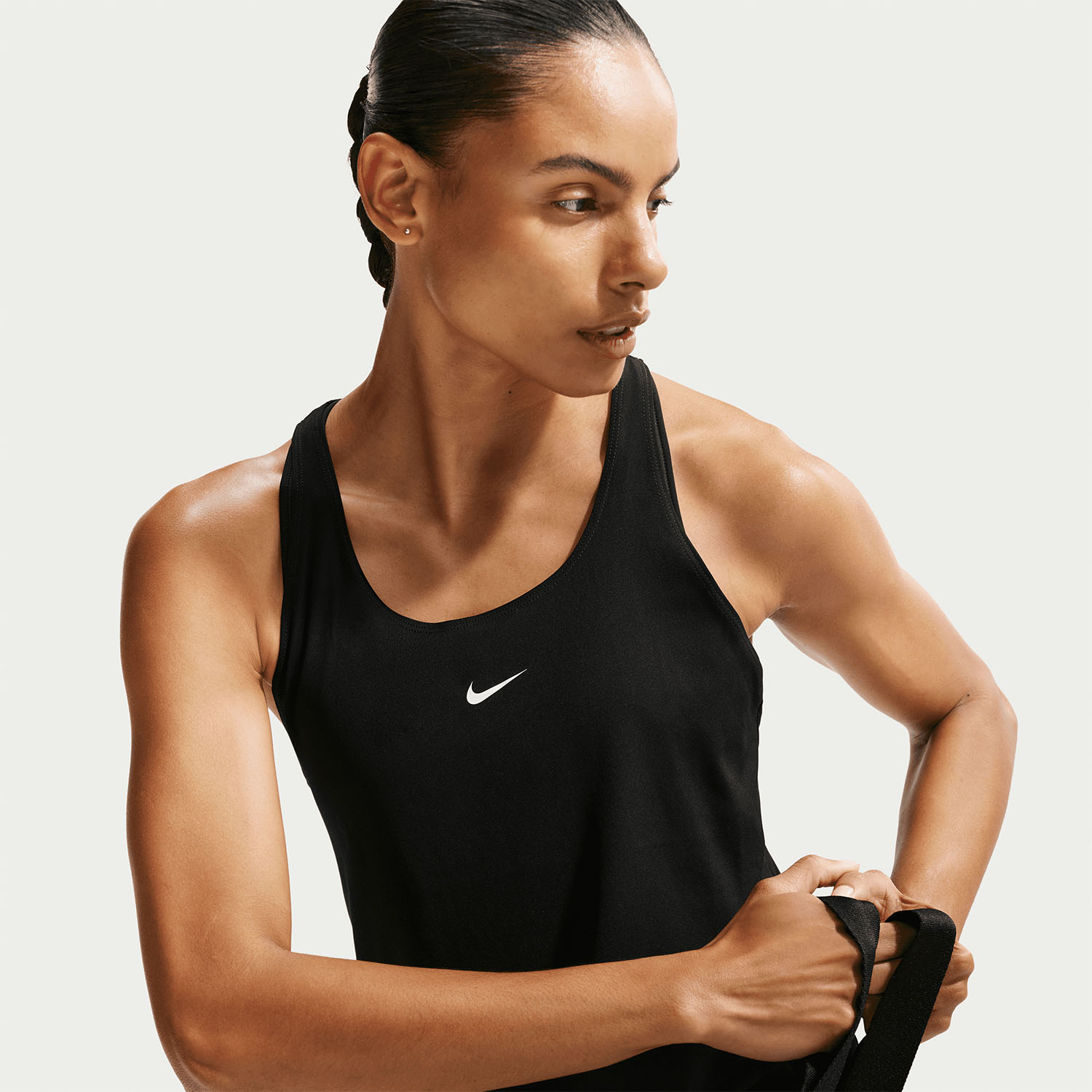 Nike Pro Top - Black/White