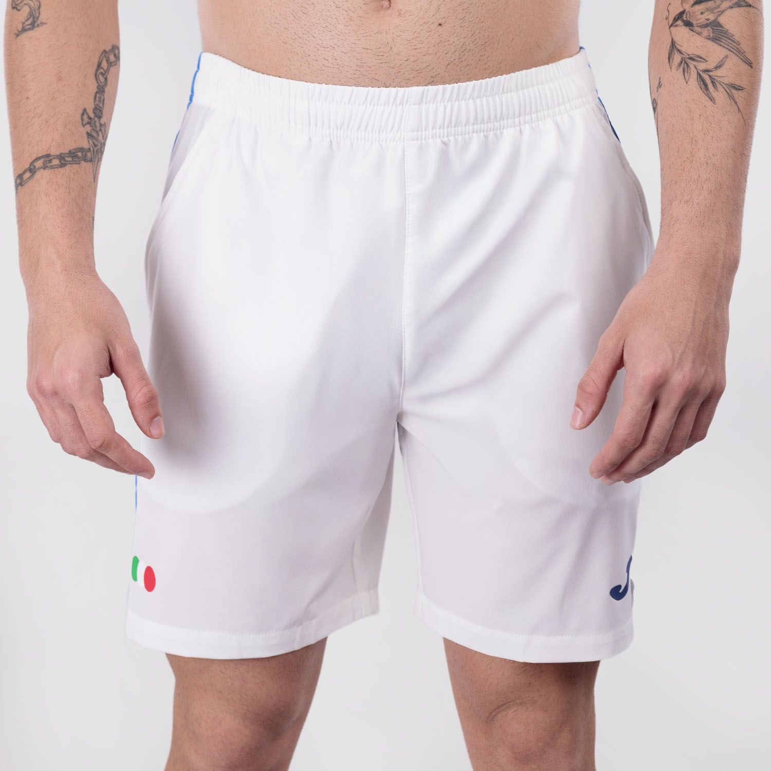 Joma FITP Logo 7in Shorts - White