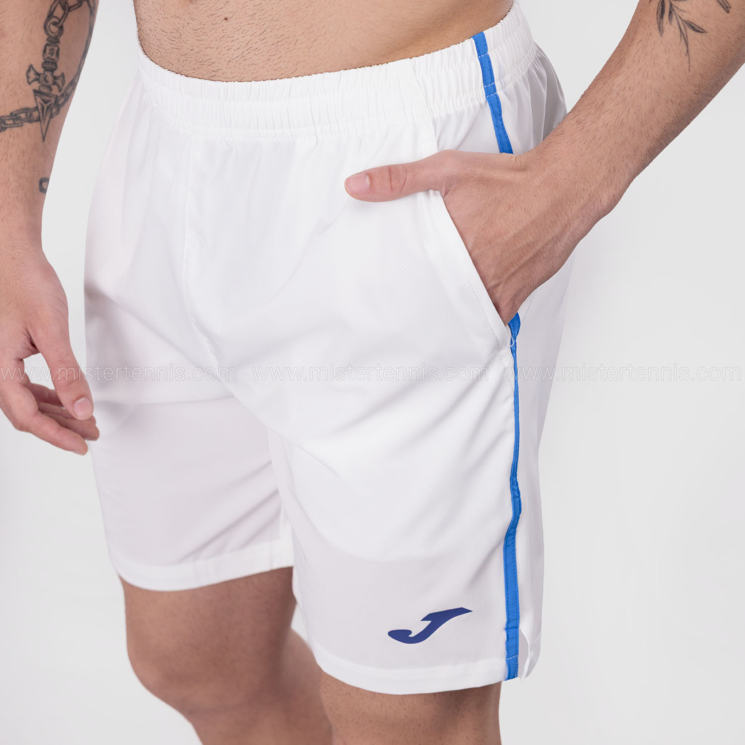 Joma FITP Logo 7in Shorts - White