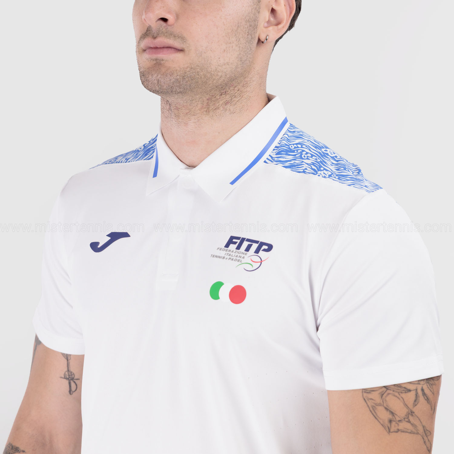 Joma FITP Logo Pro Polo - White