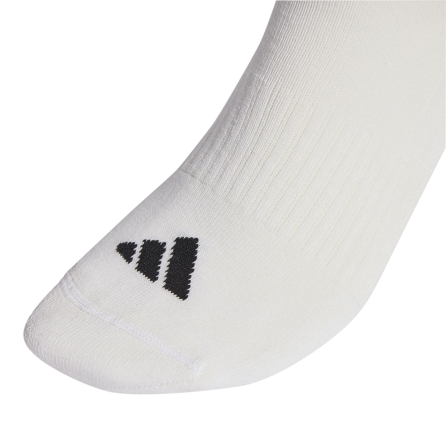 adidas 3 Stripes Cushioned Crew x 3 Calcetines - White/Black