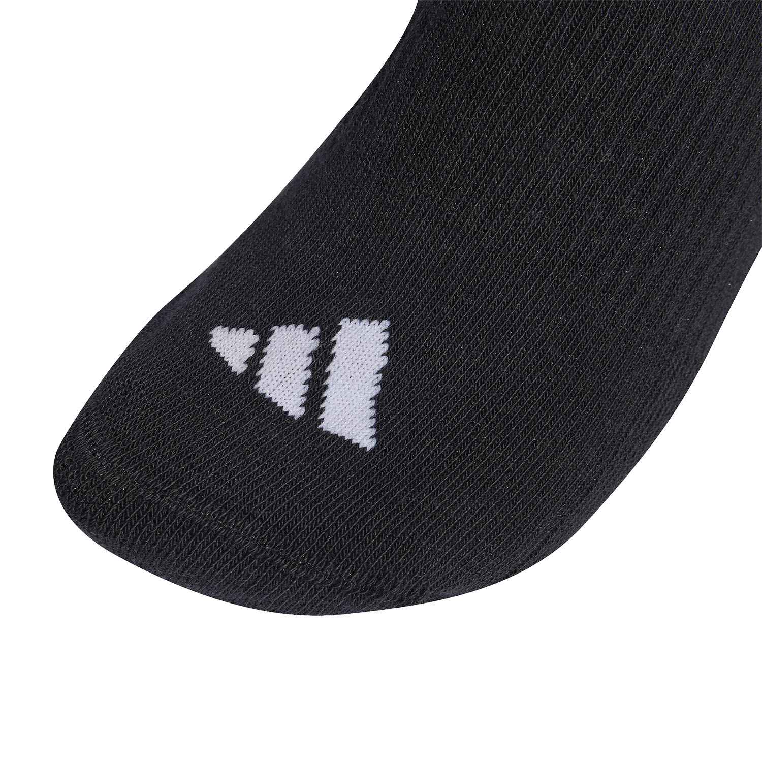 adidas 3 Stripes Cushioned x 3 Socks - Black/White
