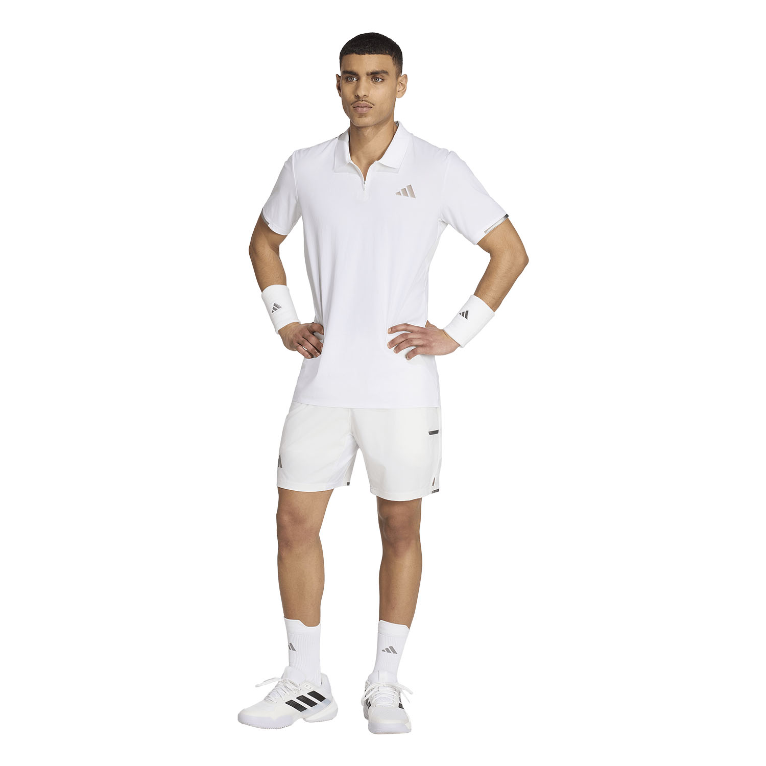 adidas CLIMACOOL+ FreeLift Pro Polo - White