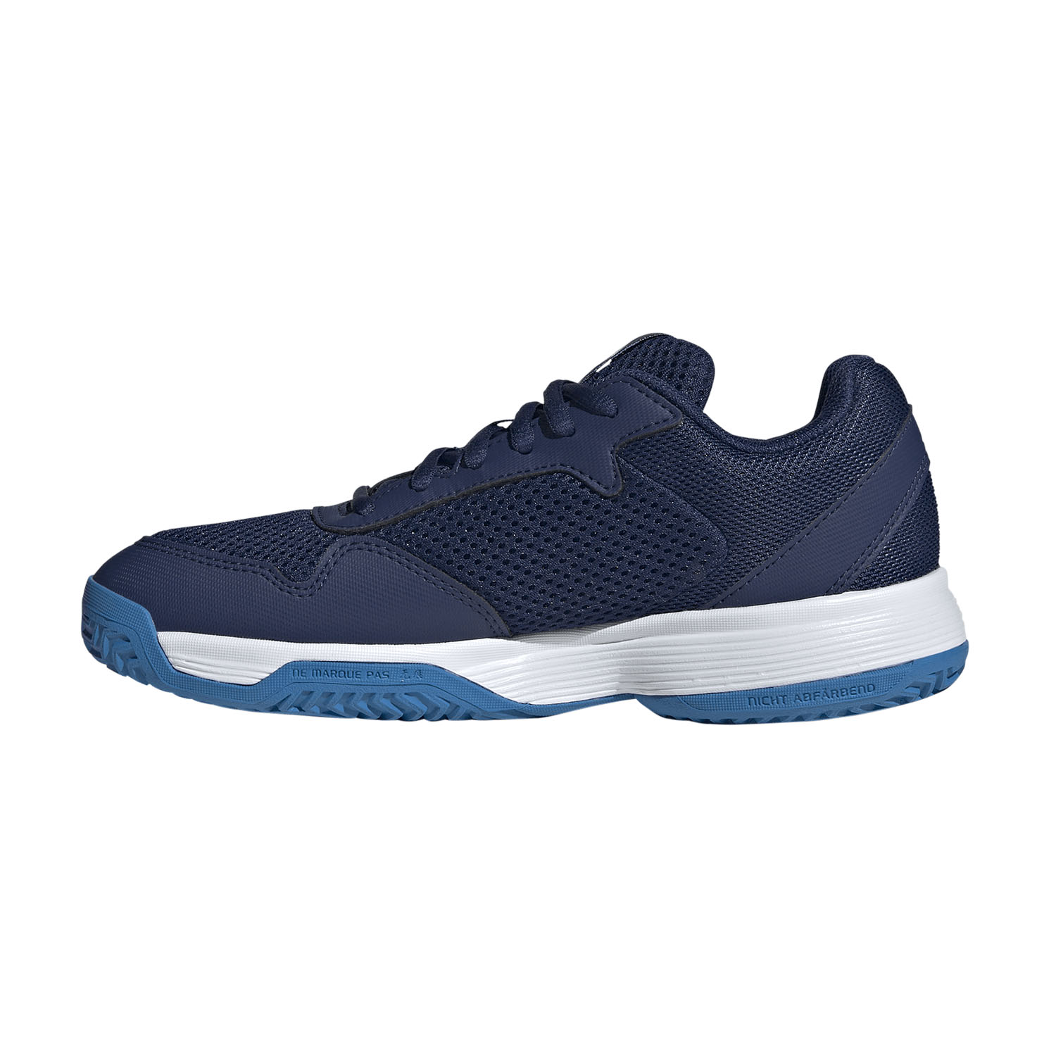 adidas Courtflash Bambini - Dark Blue/FTWR White/Bright Blue