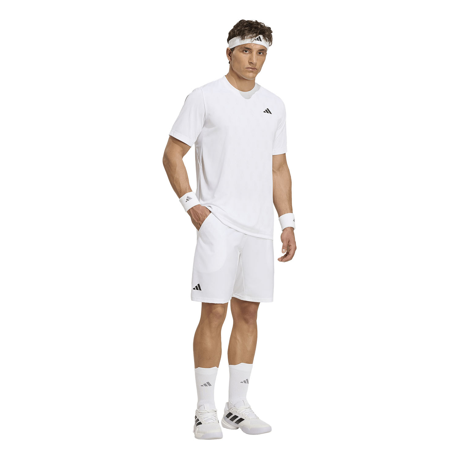adidas Club CLIMACOOL Graphic Maglietta - White/Dash Grey