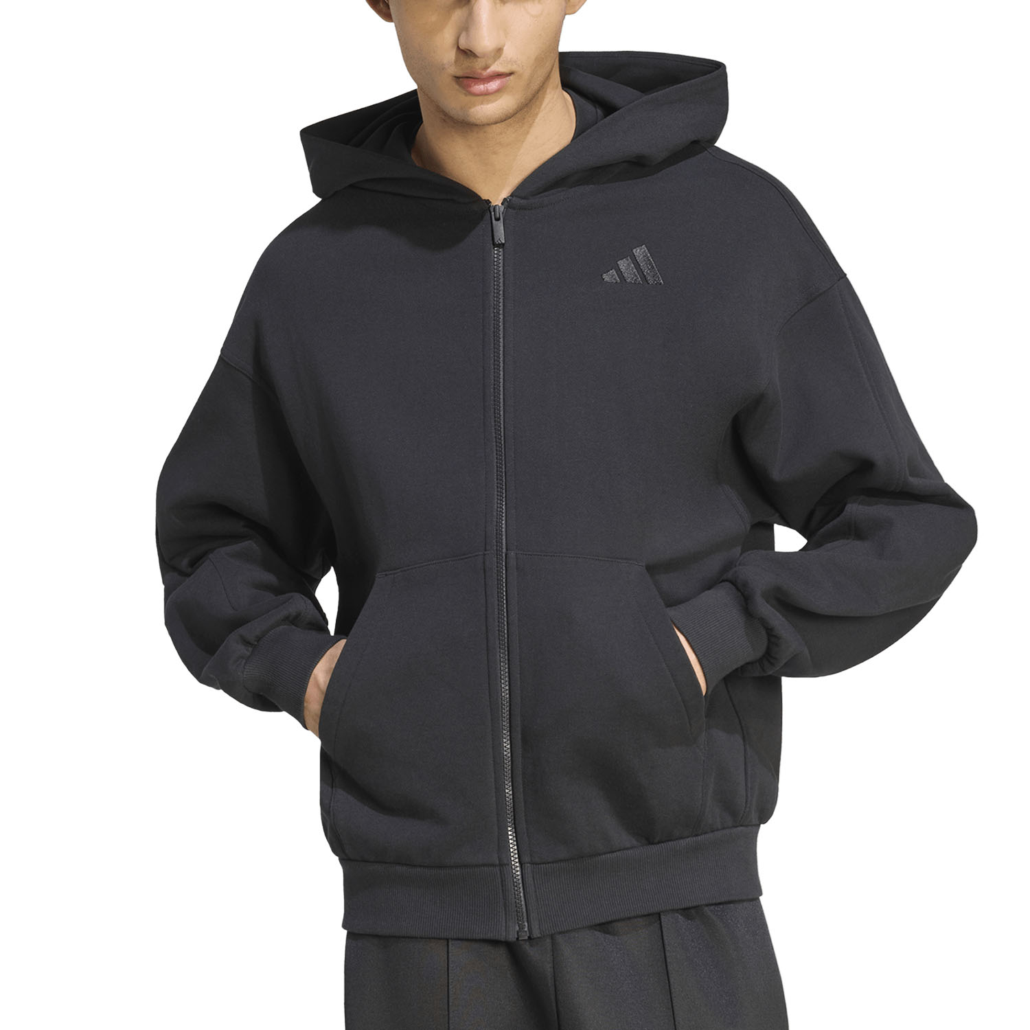 adidas Kit Small Logo Felpa - Black