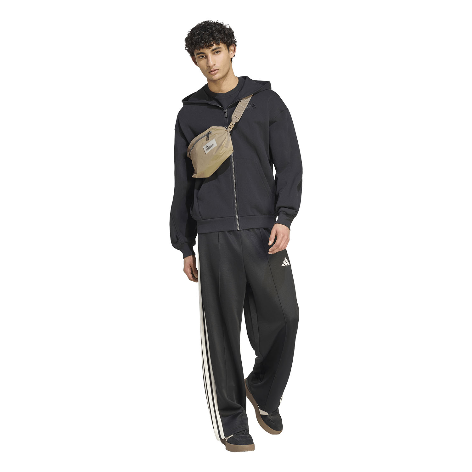 adidas Kit Small Logo Felpa - Black