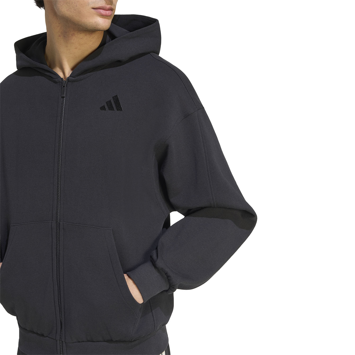 adidas Kit Small Logo Felpa - Black