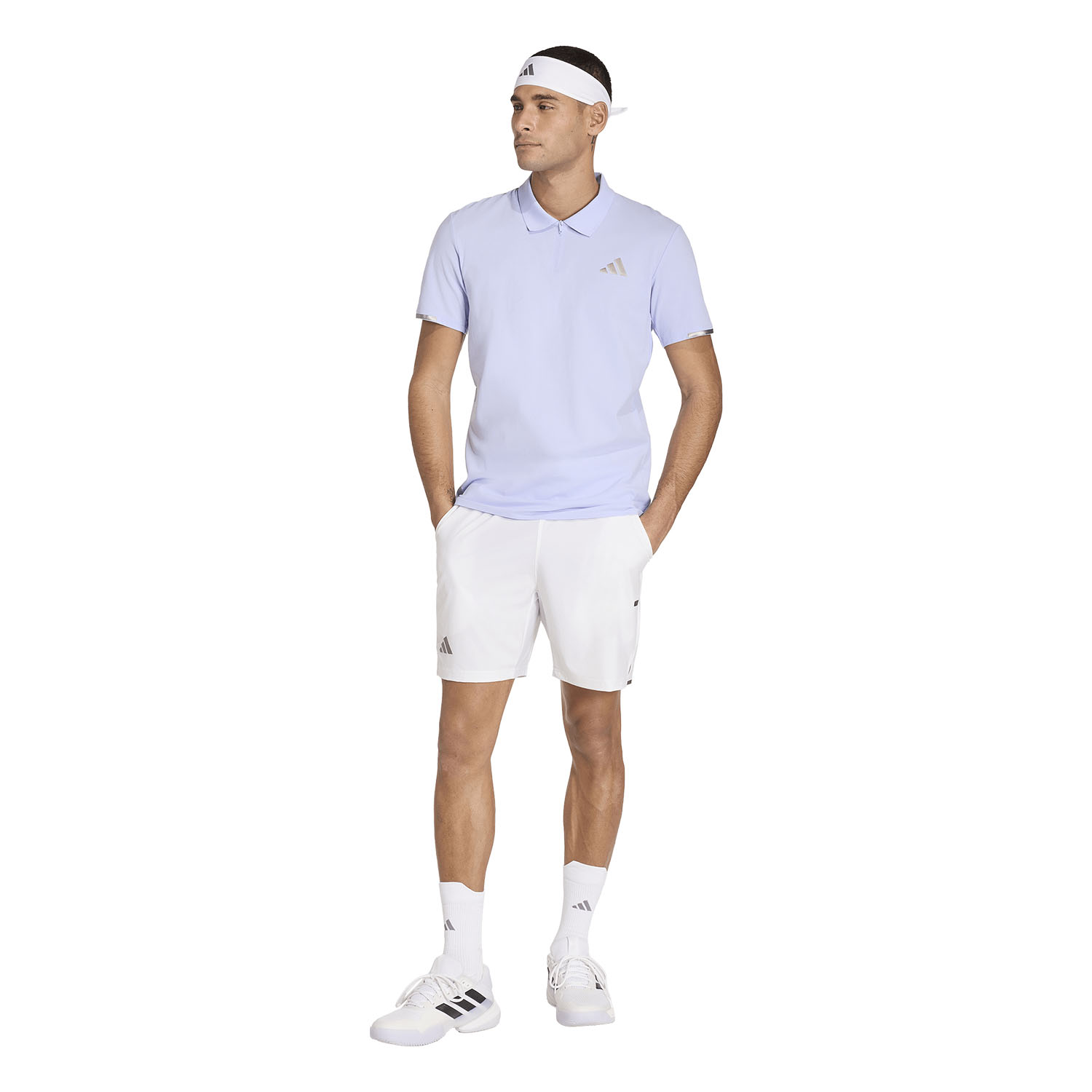 adidas CLIMACOOL+ FreeLift Pro Polo - Violet Tone