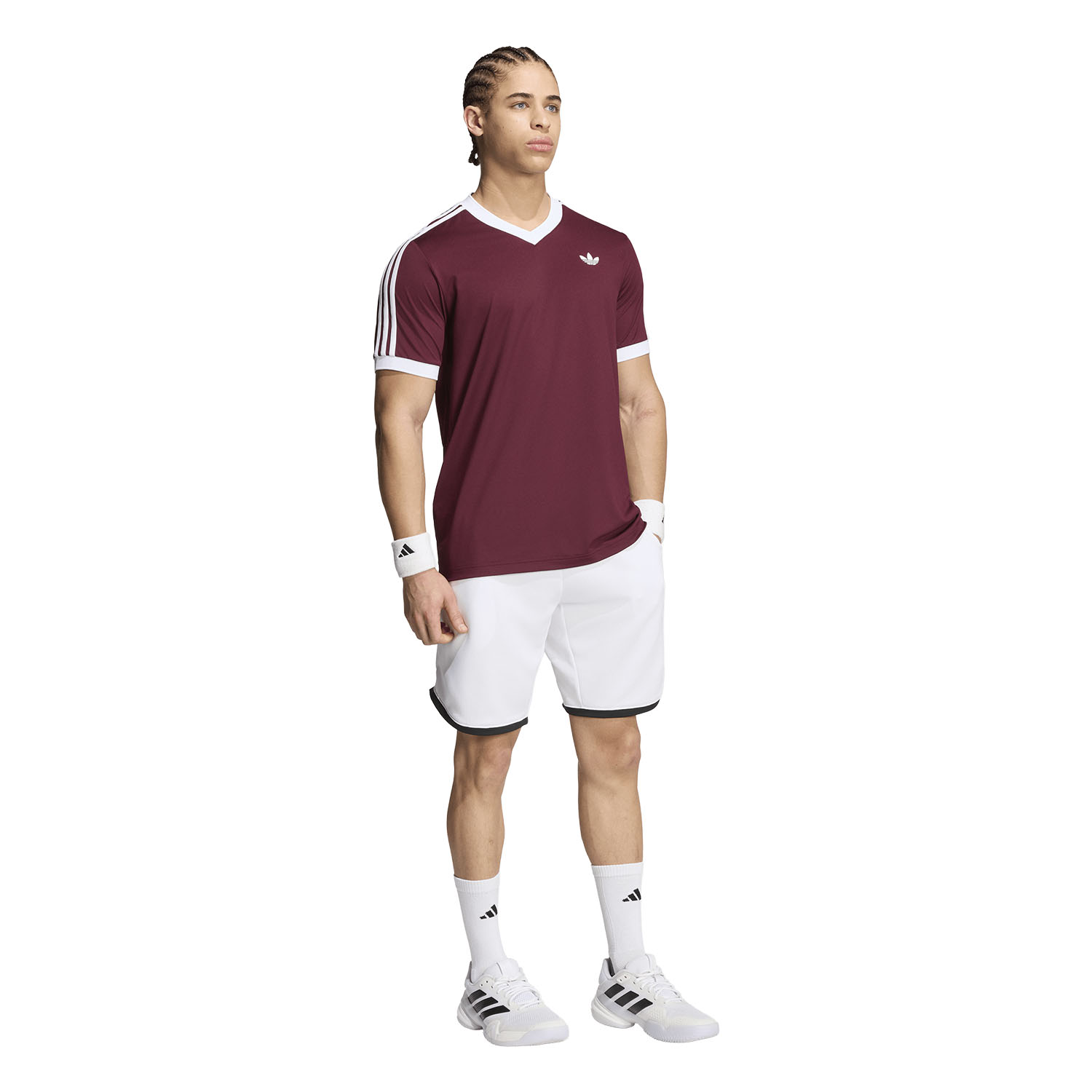 adidas Classics Maglietta - Maroon