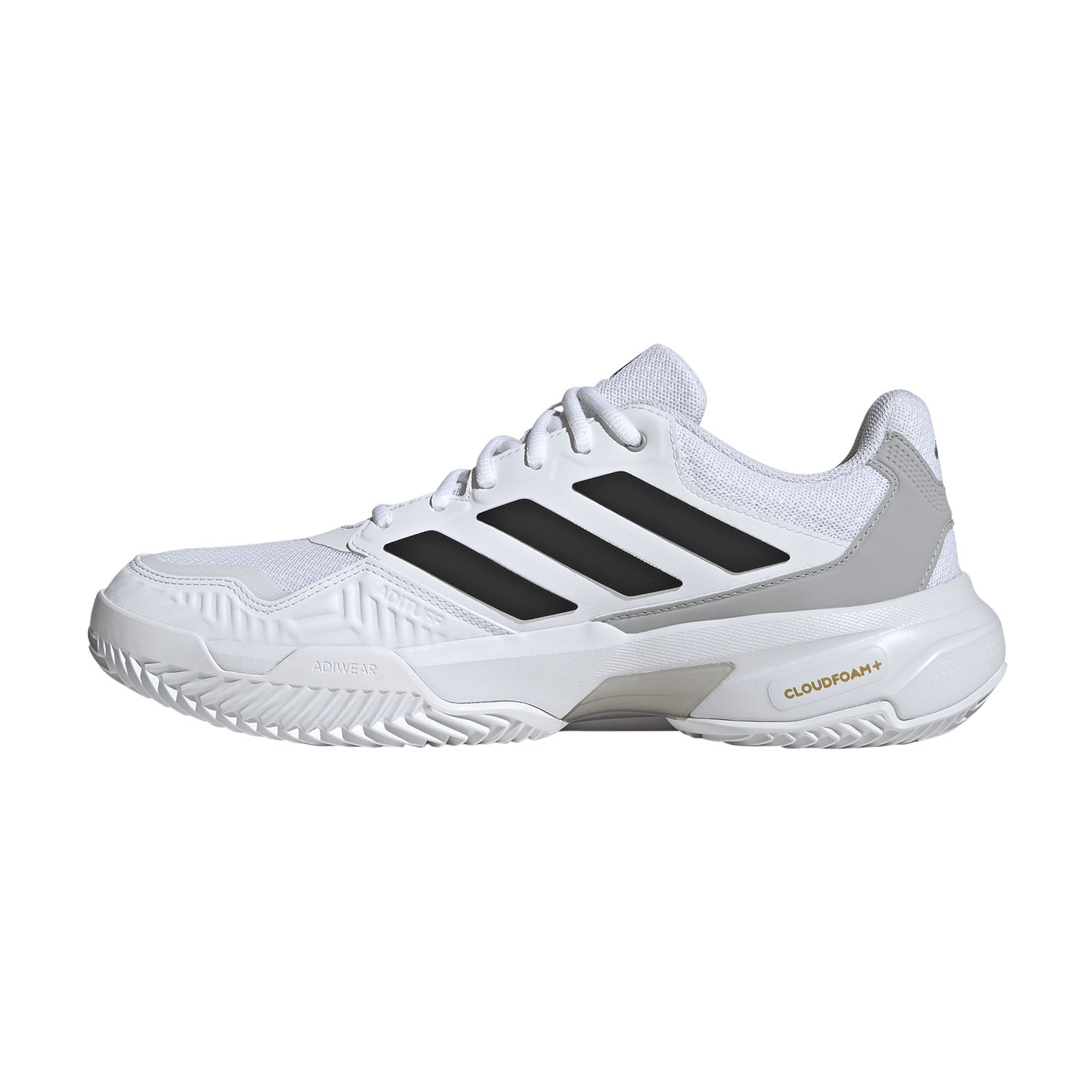 adidas Courtjam Control 3 Clay - FTWR White/Core Black/Grey Two