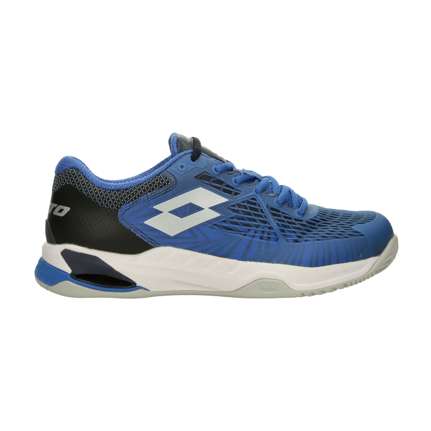 Lotto Mirage 100 II Clay - Imperial Blue/Silver Metal 2