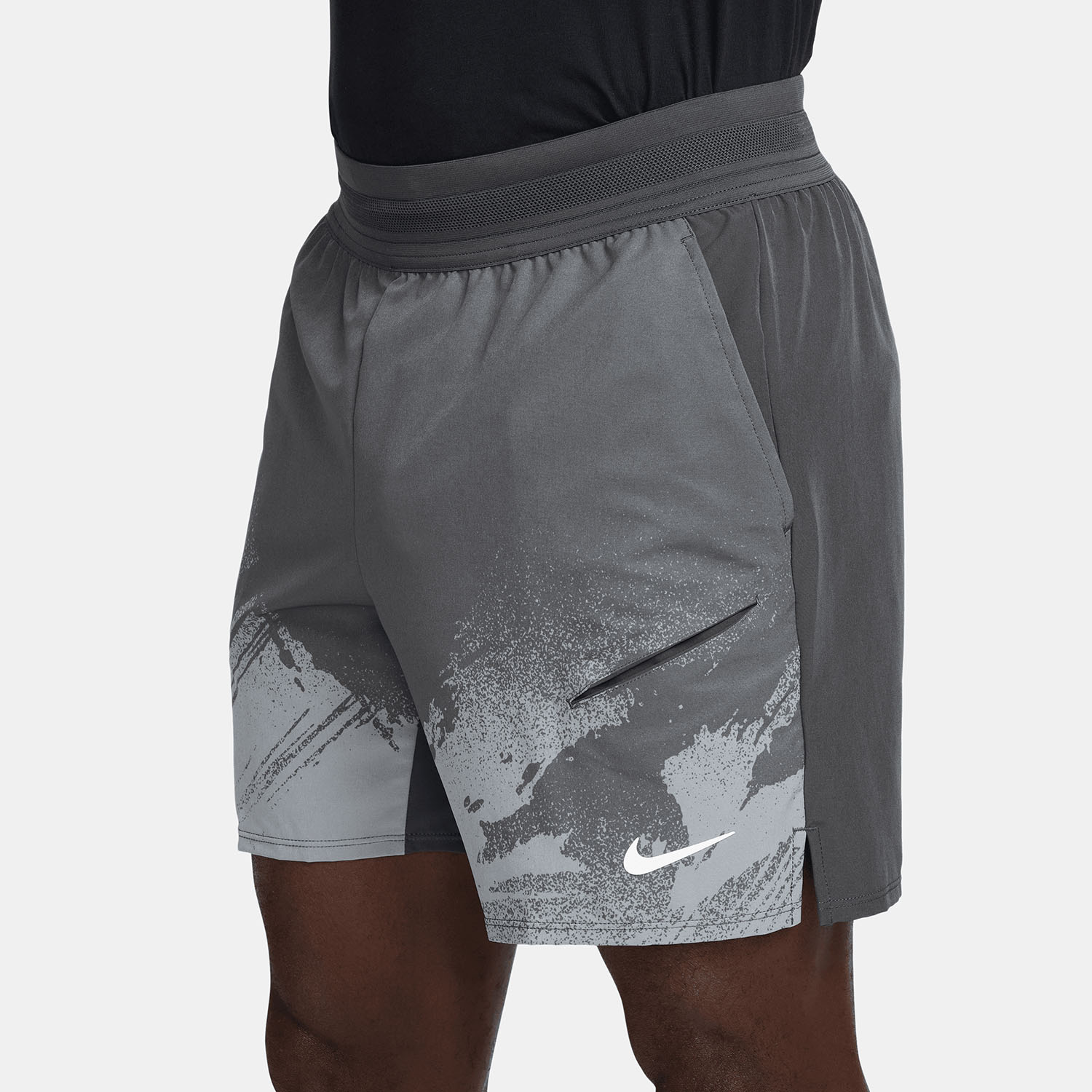Nike Court Slam 6in Shorts - Anthracite/Cool Grey/White