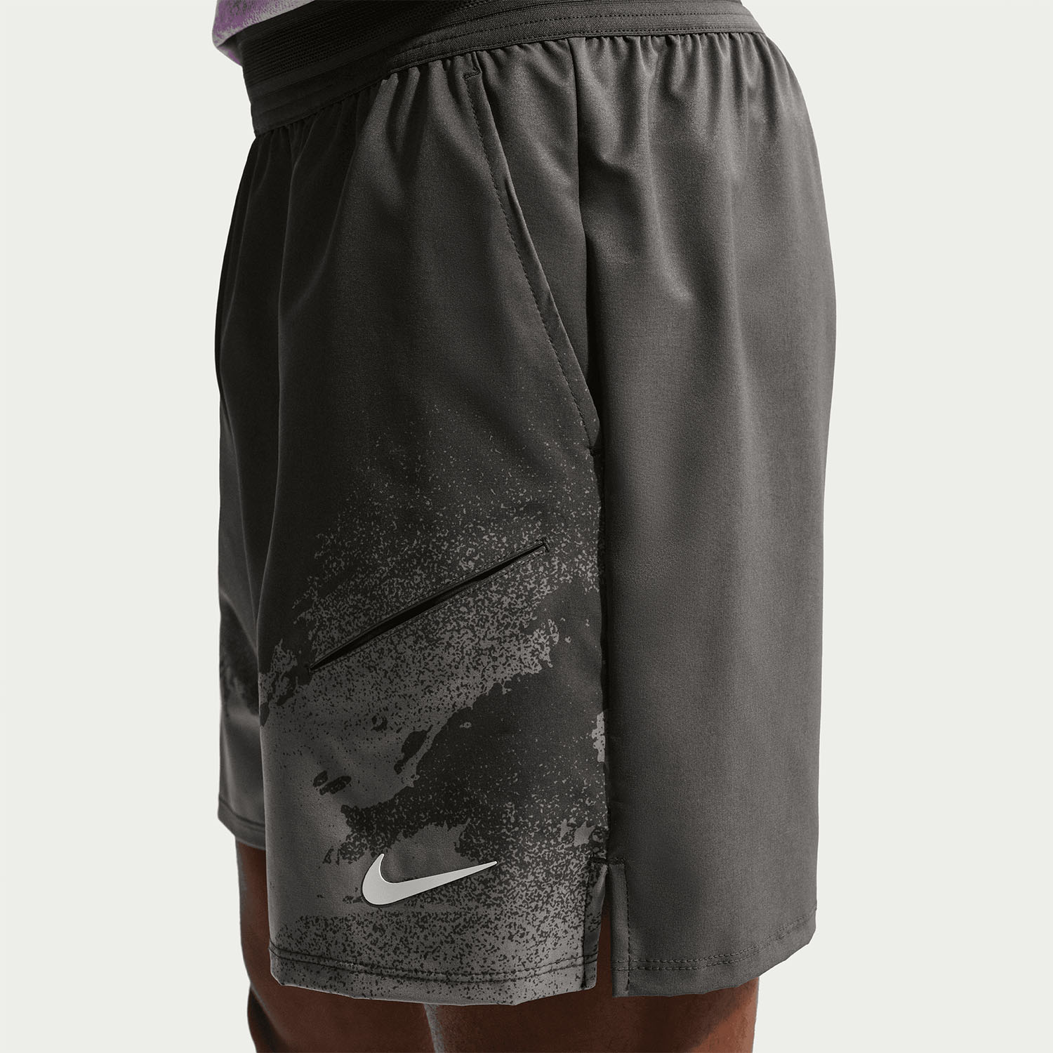 Nike Court Slam 6in Shorts - Anthracite/Cool Grey/White