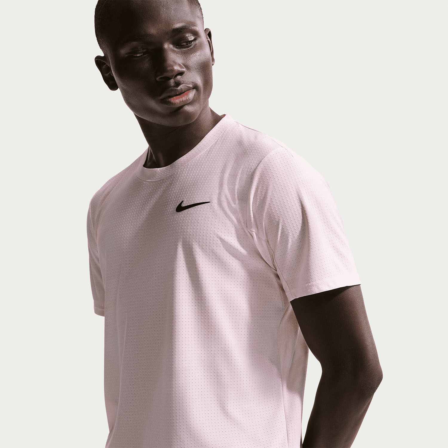 Nike Court Slam RG Camiseta - Pearl Pink/Silt Red/Black