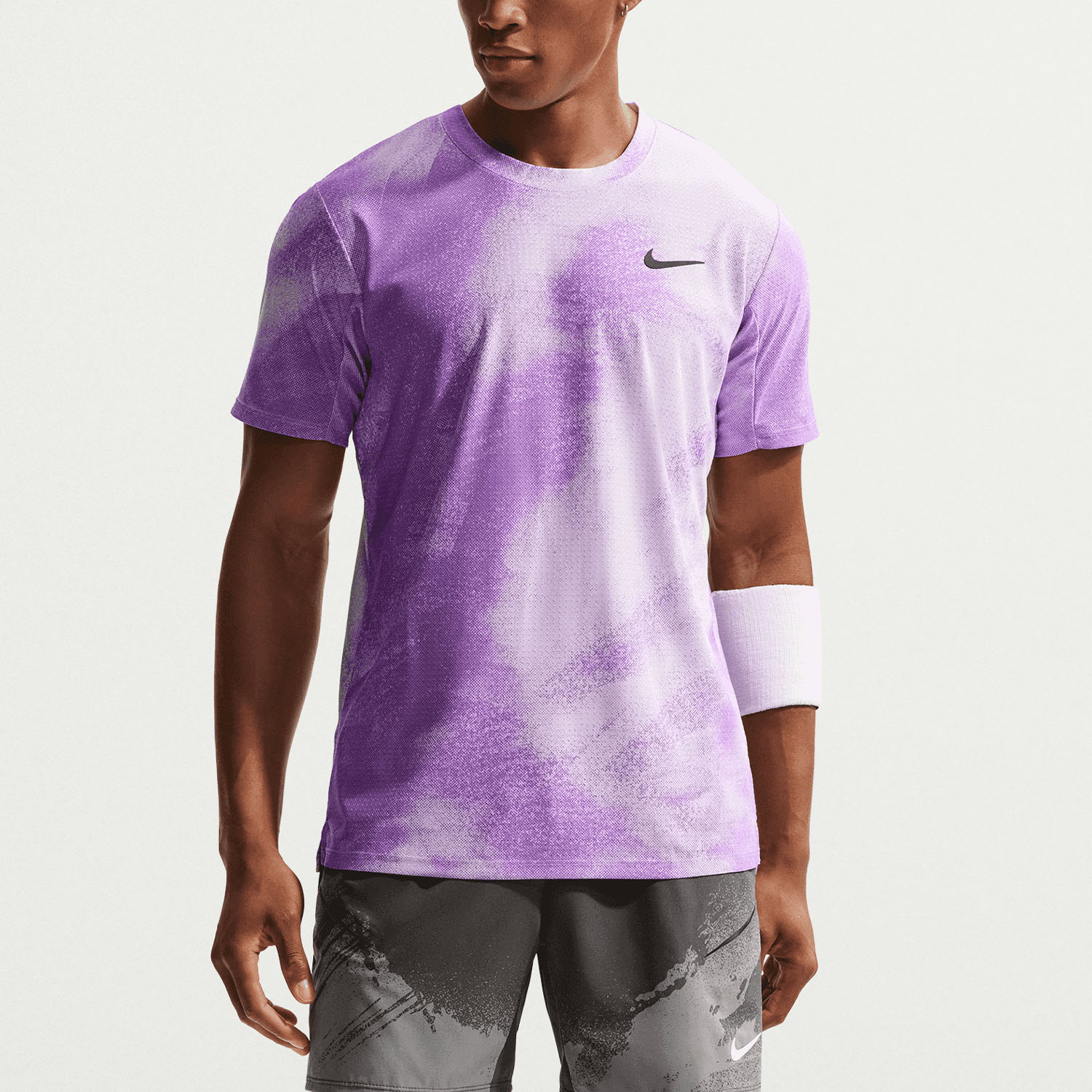 Nike Court Slam RG Maglietta - Violet Mist/Bright Violet/Black