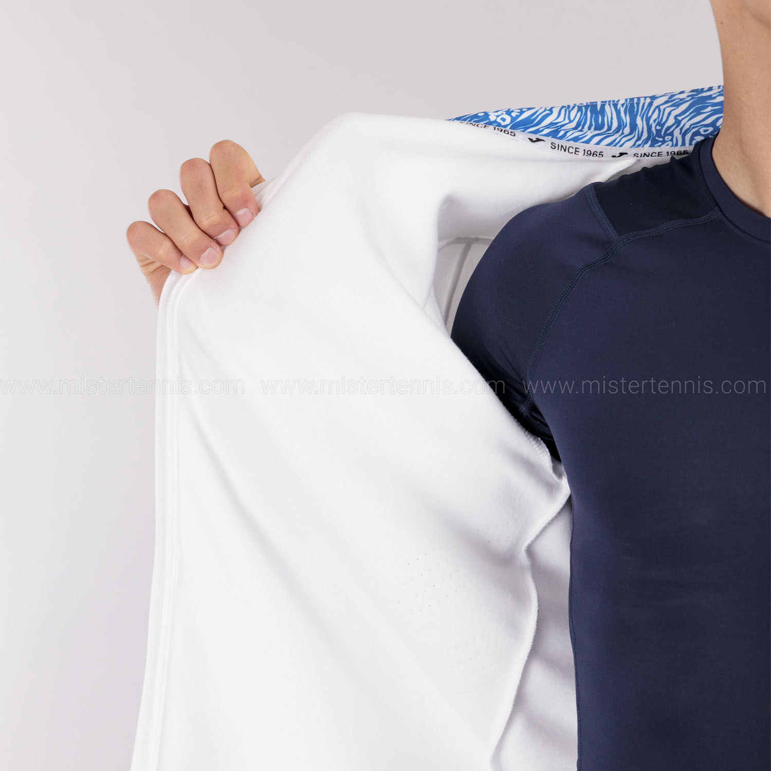 Joma FITP Pre Game Print Chándal - White/Royal/Navy