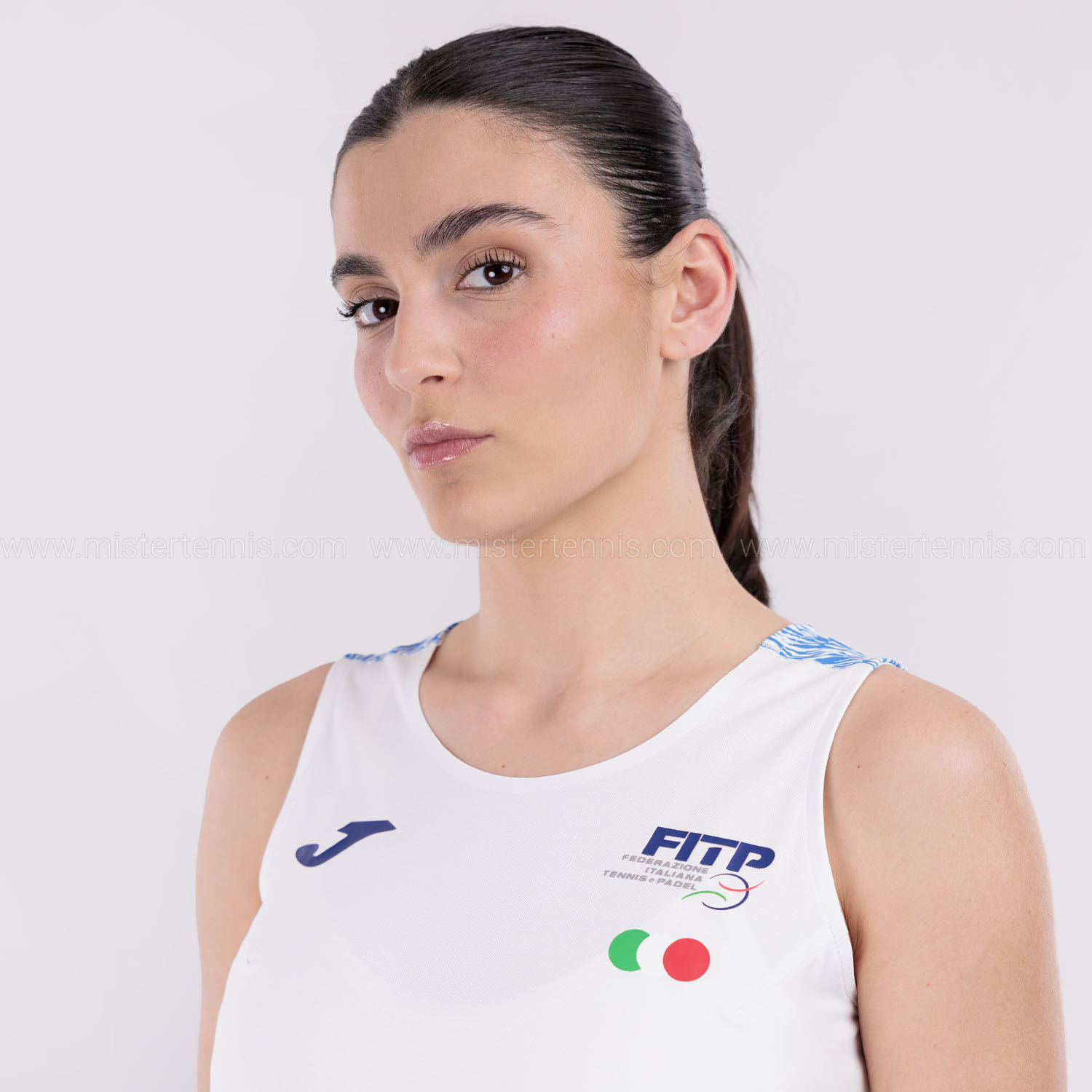 Joma FITP Graphic Top - White
