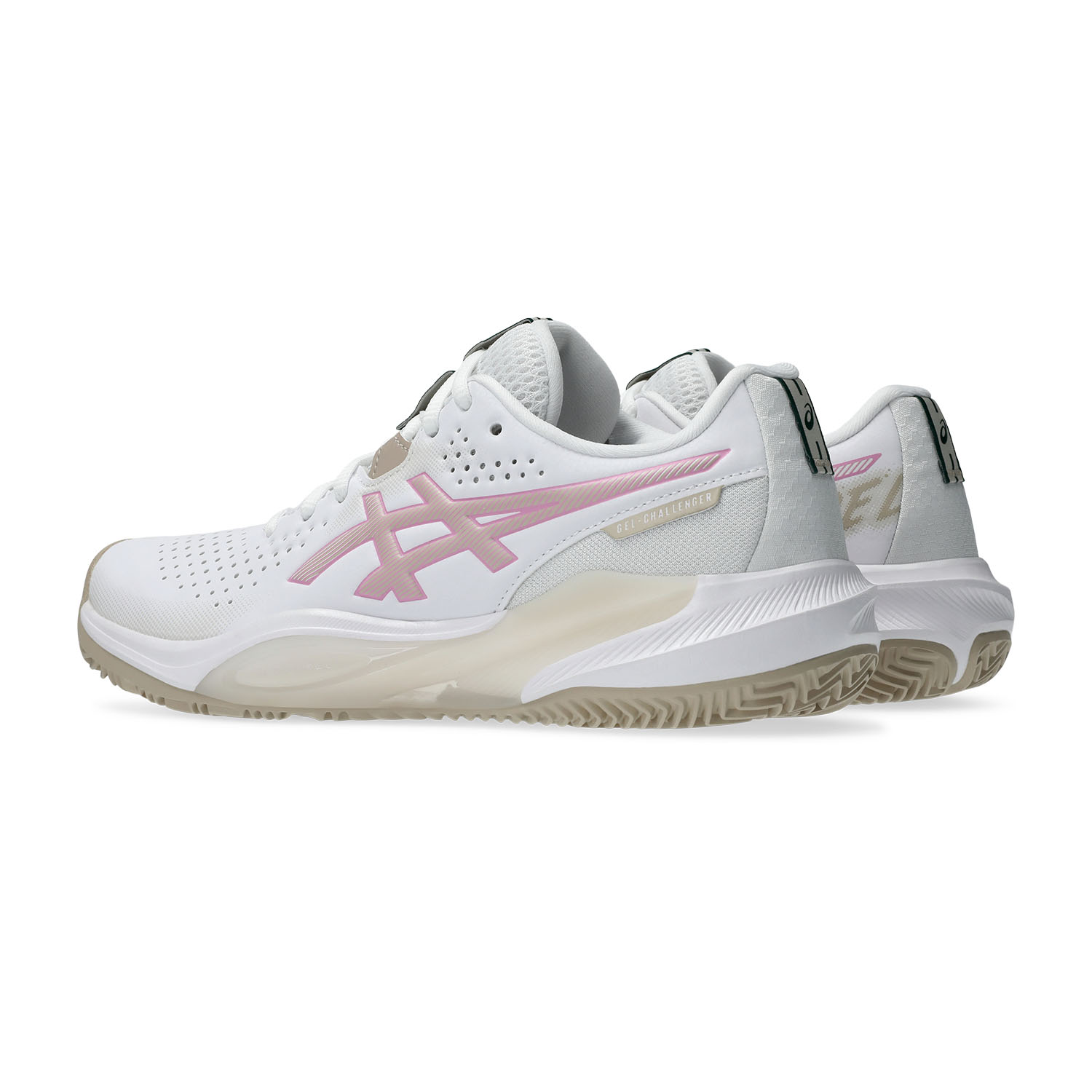 ASICS Gel Challenger 15 Padel - White/Bubblegum