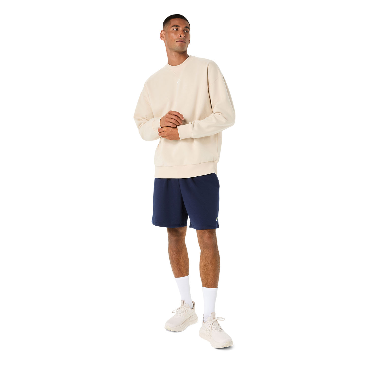 ASICS Fleece Sweatshirt - Oatmeal