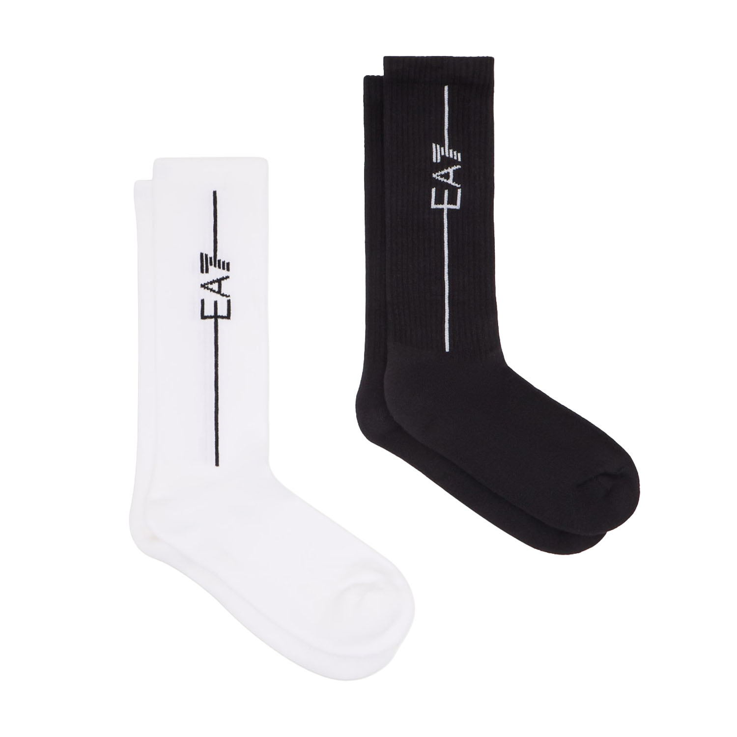 EA7 Pro x 2 Socks - Nero/Bianco