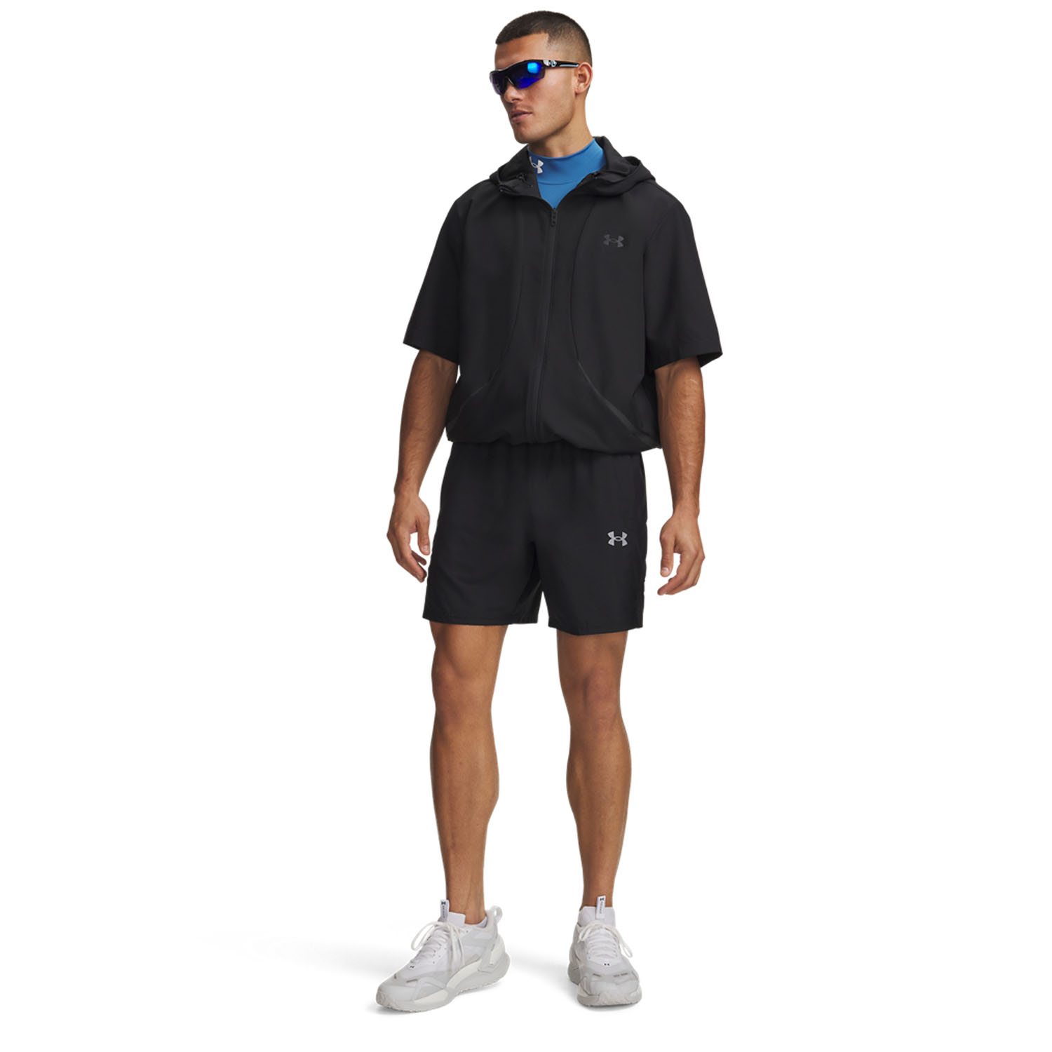 Under Armour Tech Utility Pro 7in Shorts - Black/Castlerock