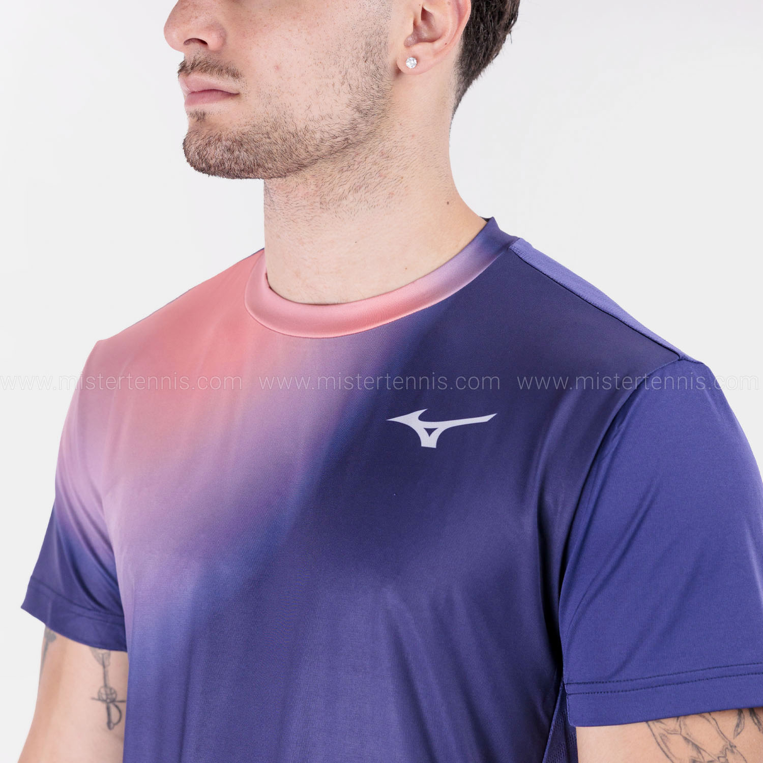 Mizuno Graphic Maglietta - Beacon Blue