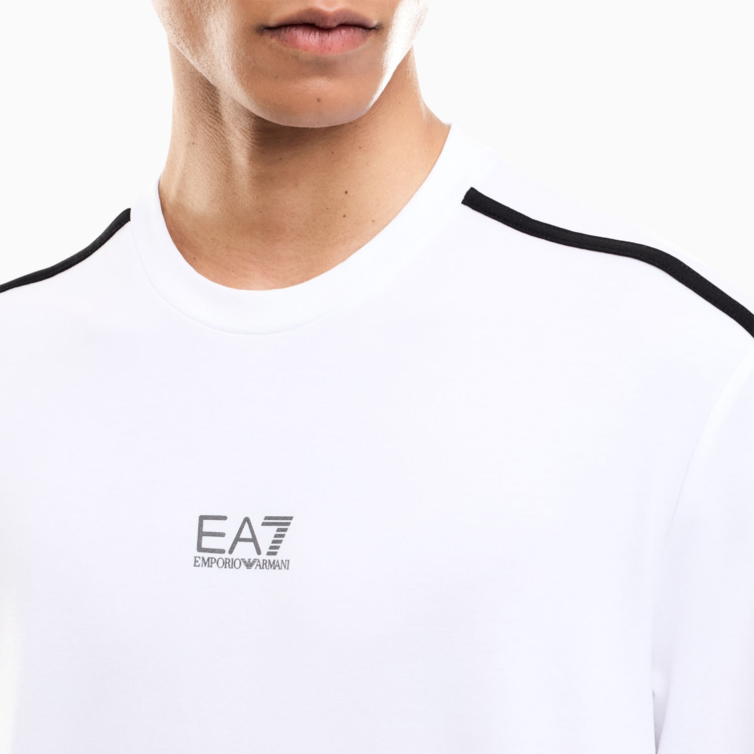 EA7 Natural VENTUS7 T-Shirt - White
