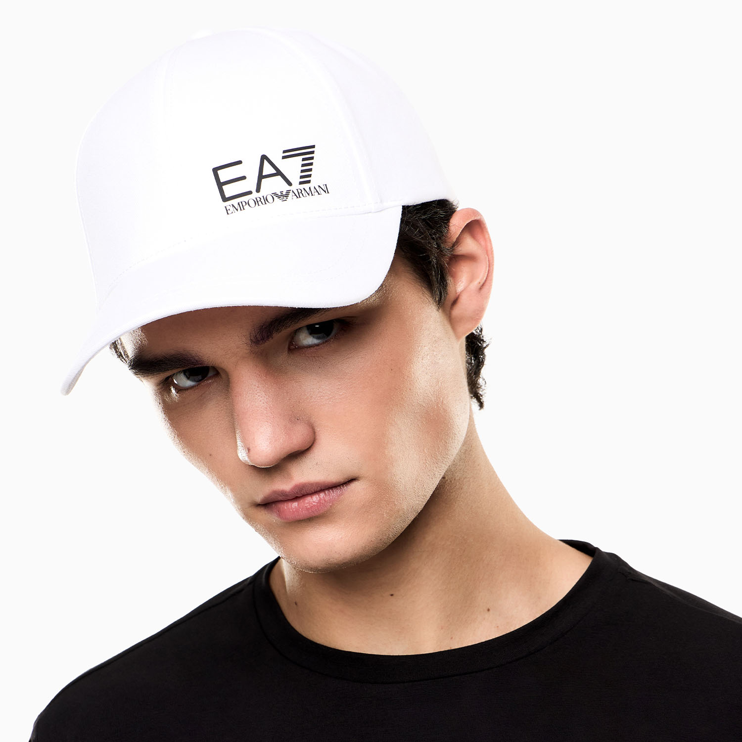 EA7 Train Core Gorra - White/Black