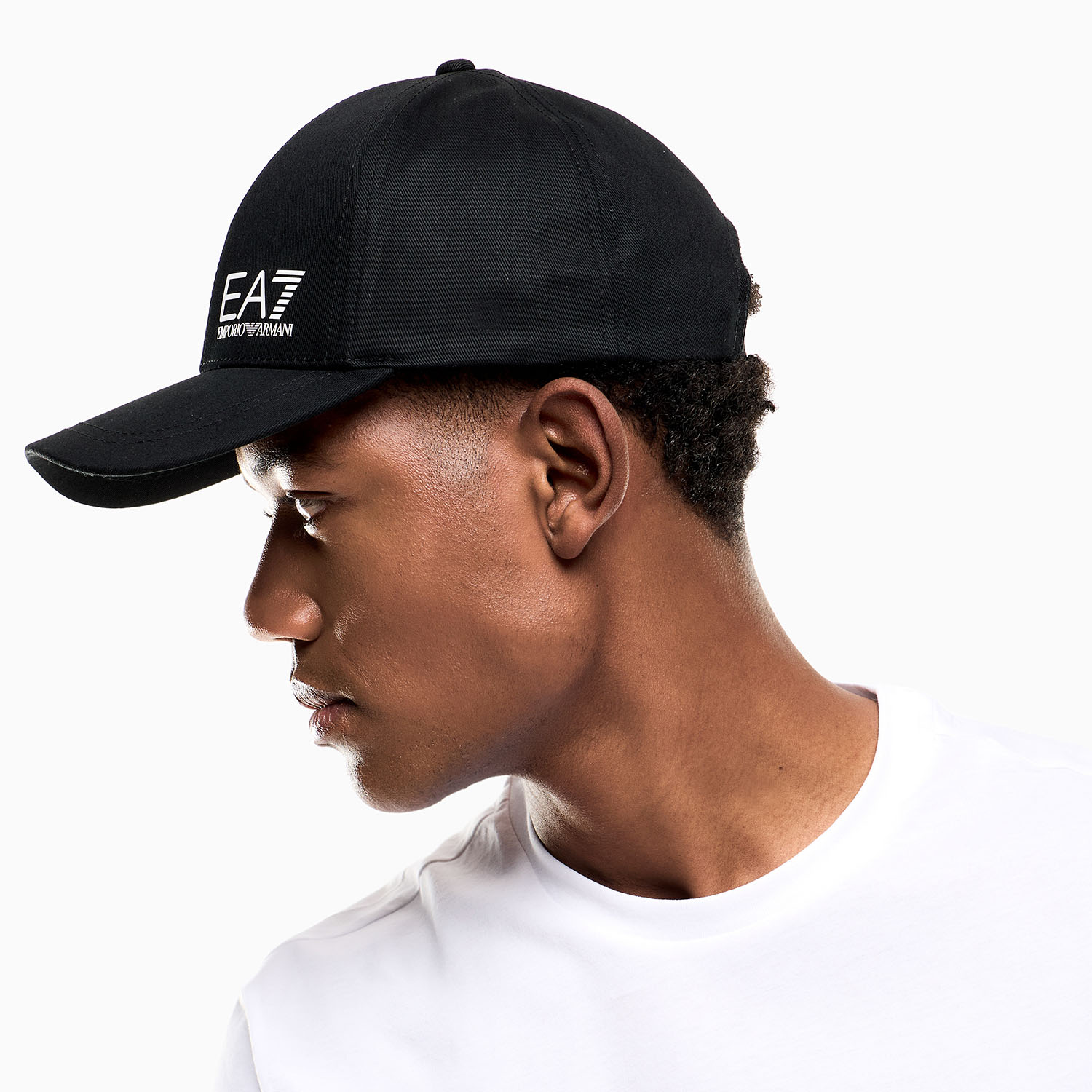 EA7 Train Core Gorra - Black/White