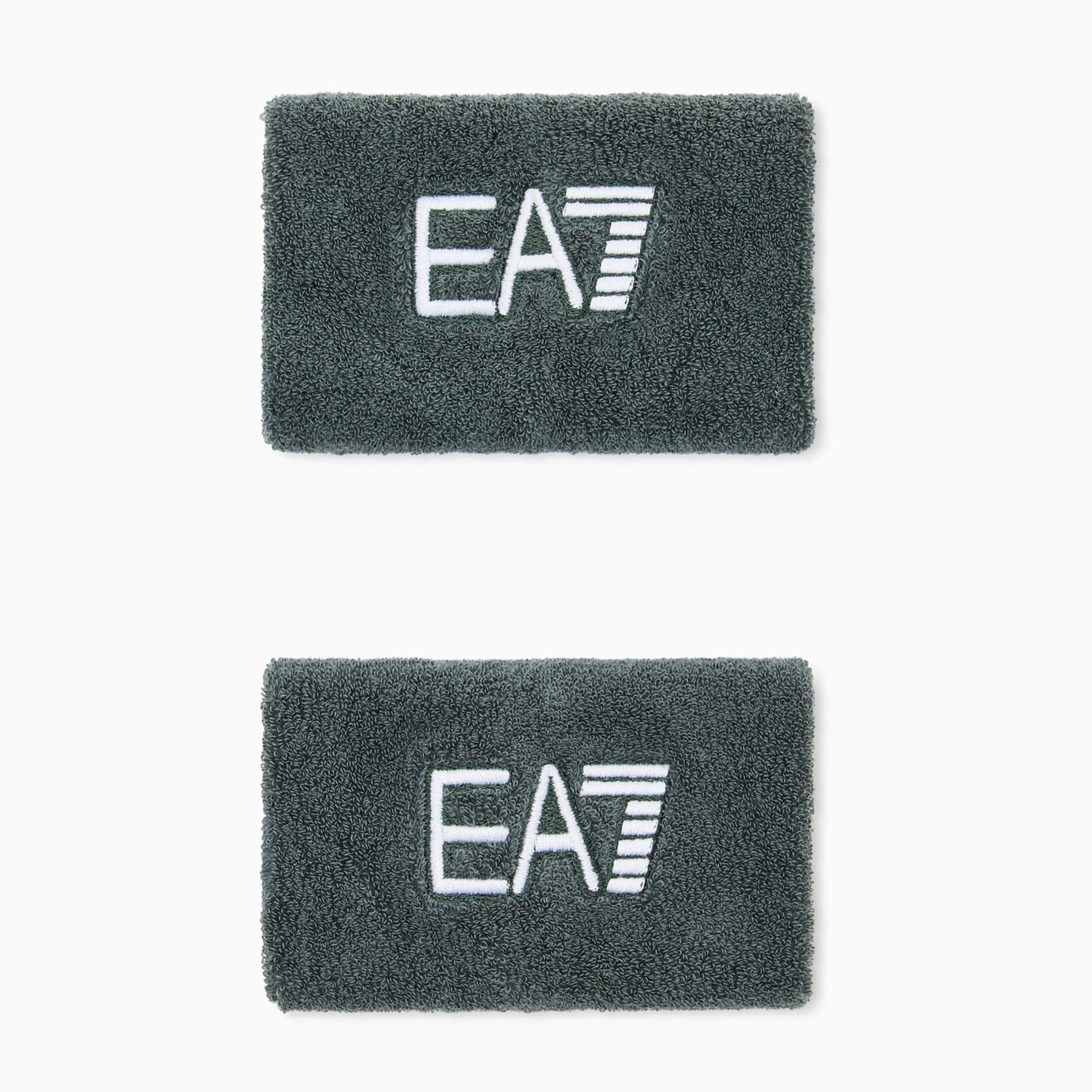 EA7 Pro Muñequeras - Silver Pine/White