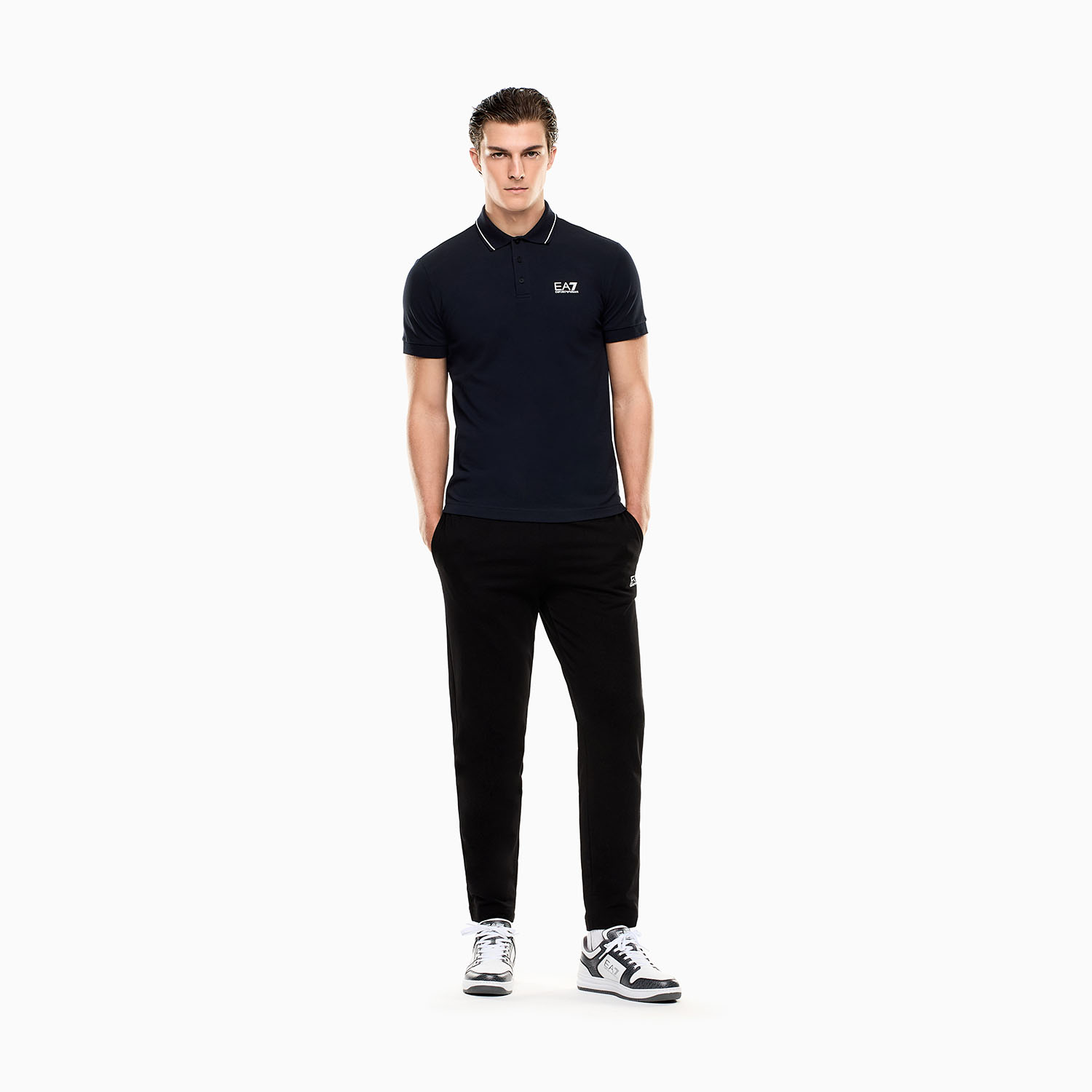 EA7 Core Identity Polo - Armani Blue