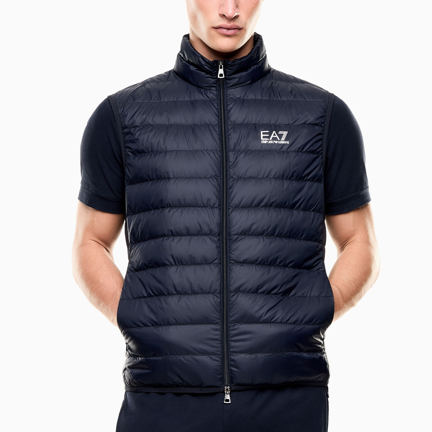 EA7 Core Identity Vest - Armani Blue