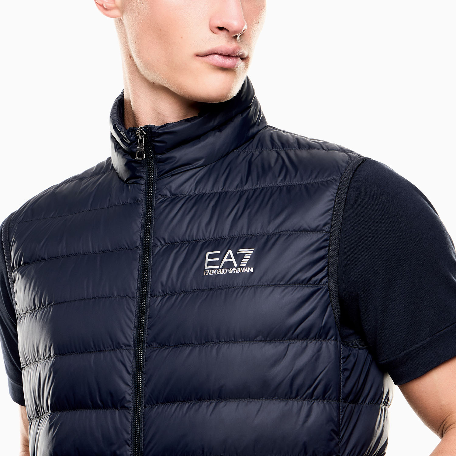 EA7 Core Identity Vest - Armani Blue