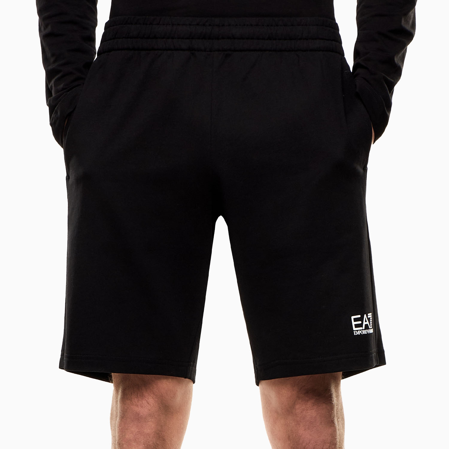 EA7 Train Core 9in Shorts - Black