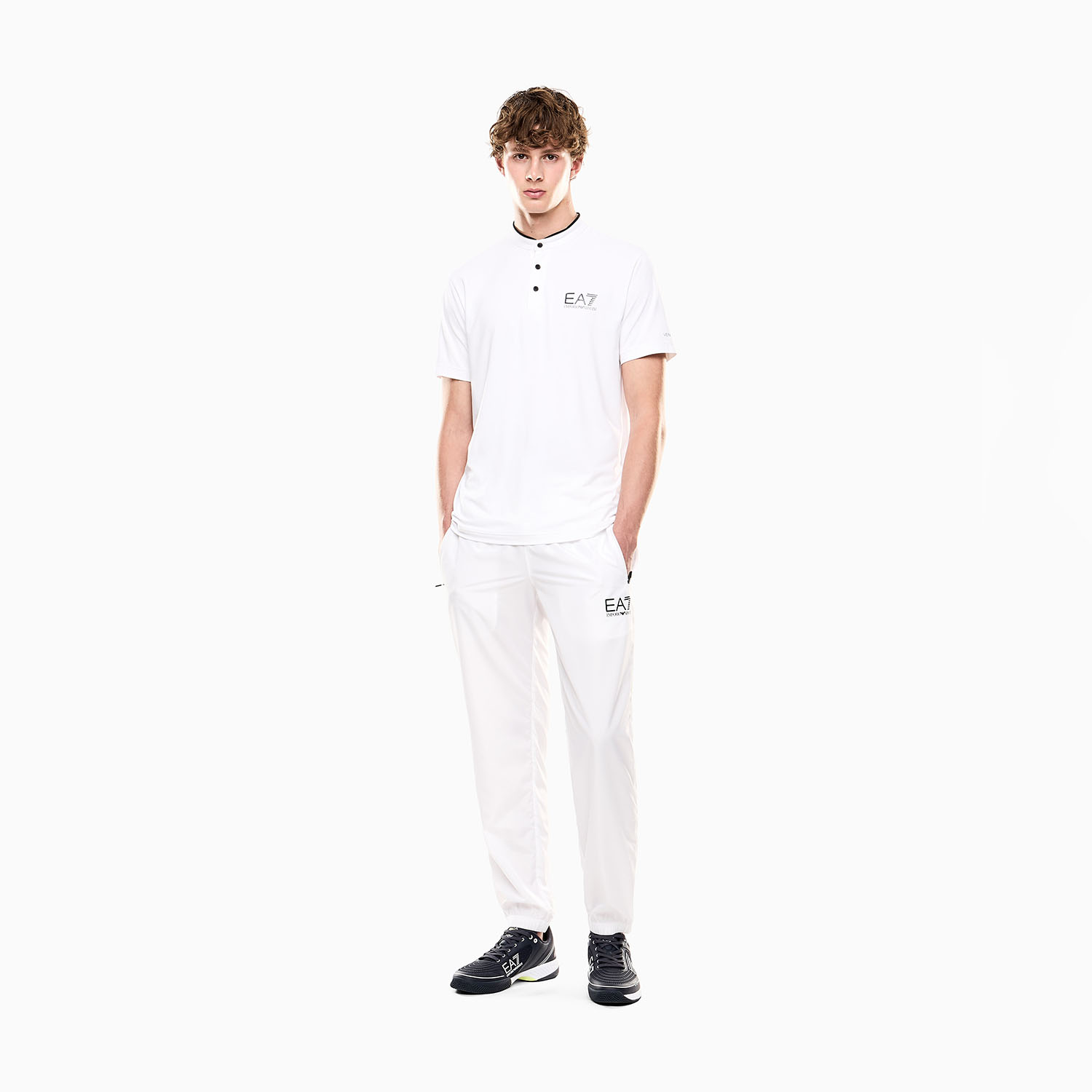 EA7 Pro Polo - White