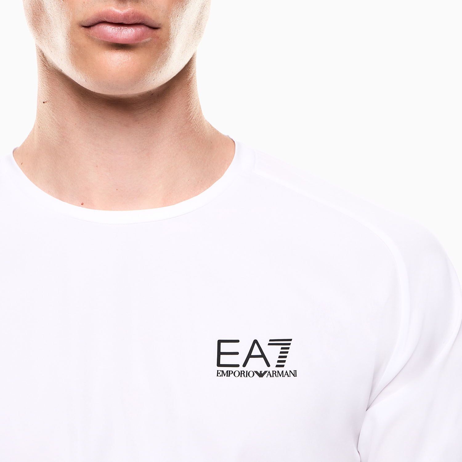 EA7 VENTUS7 Set Maglietta e Pantaloncini - White/Black