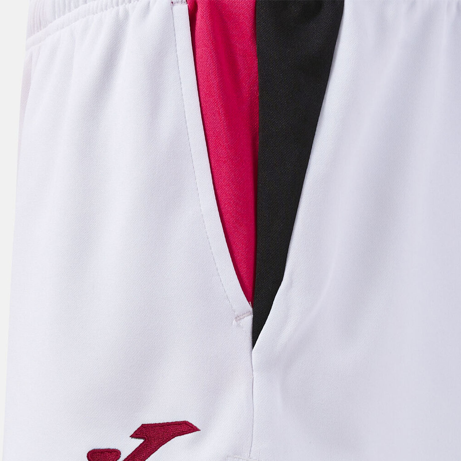 Joma Terra 3.5in Shorts - White/Fuchsia