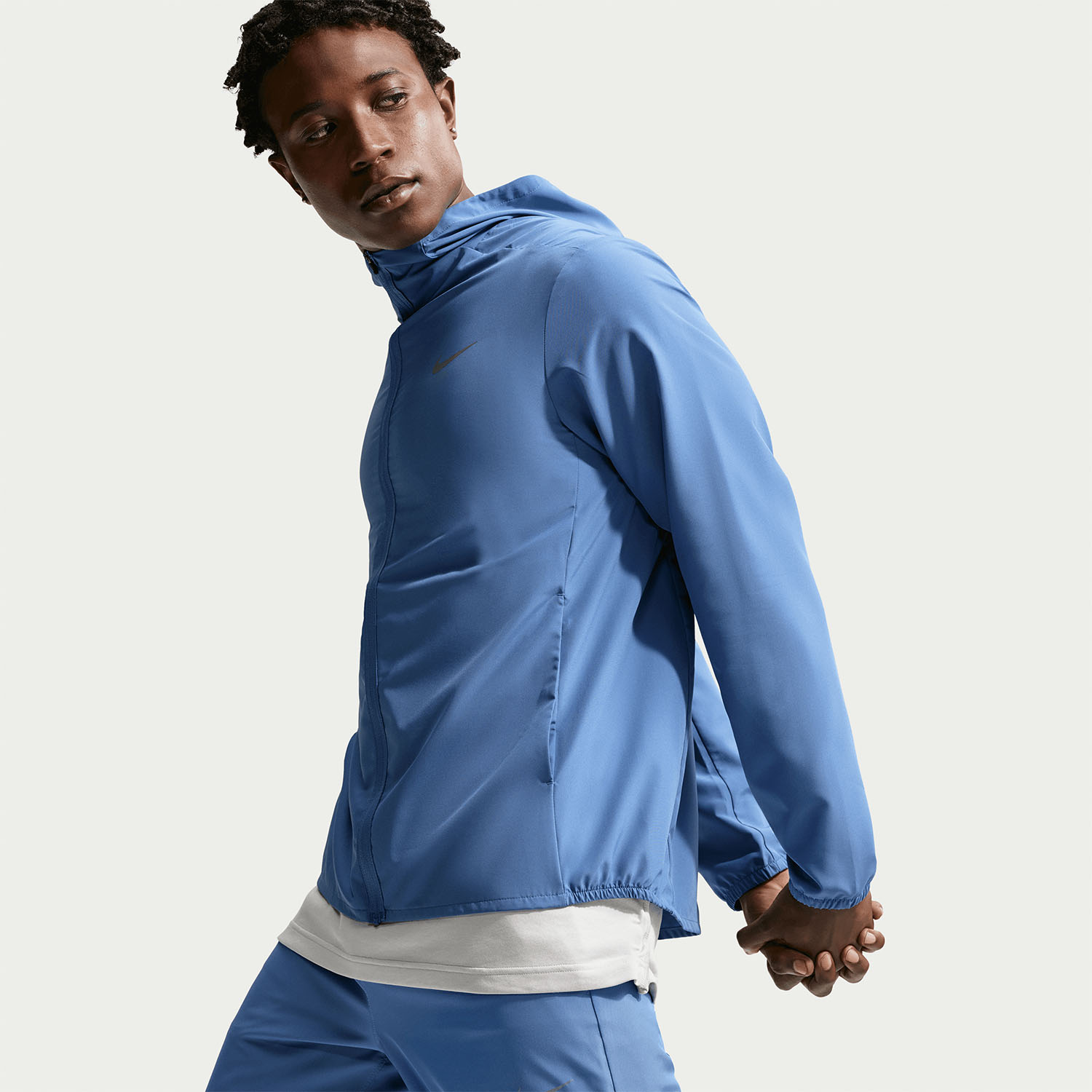 Nike Dri-FIT Form Jacket - Indigo Storm/Reflective Silver
