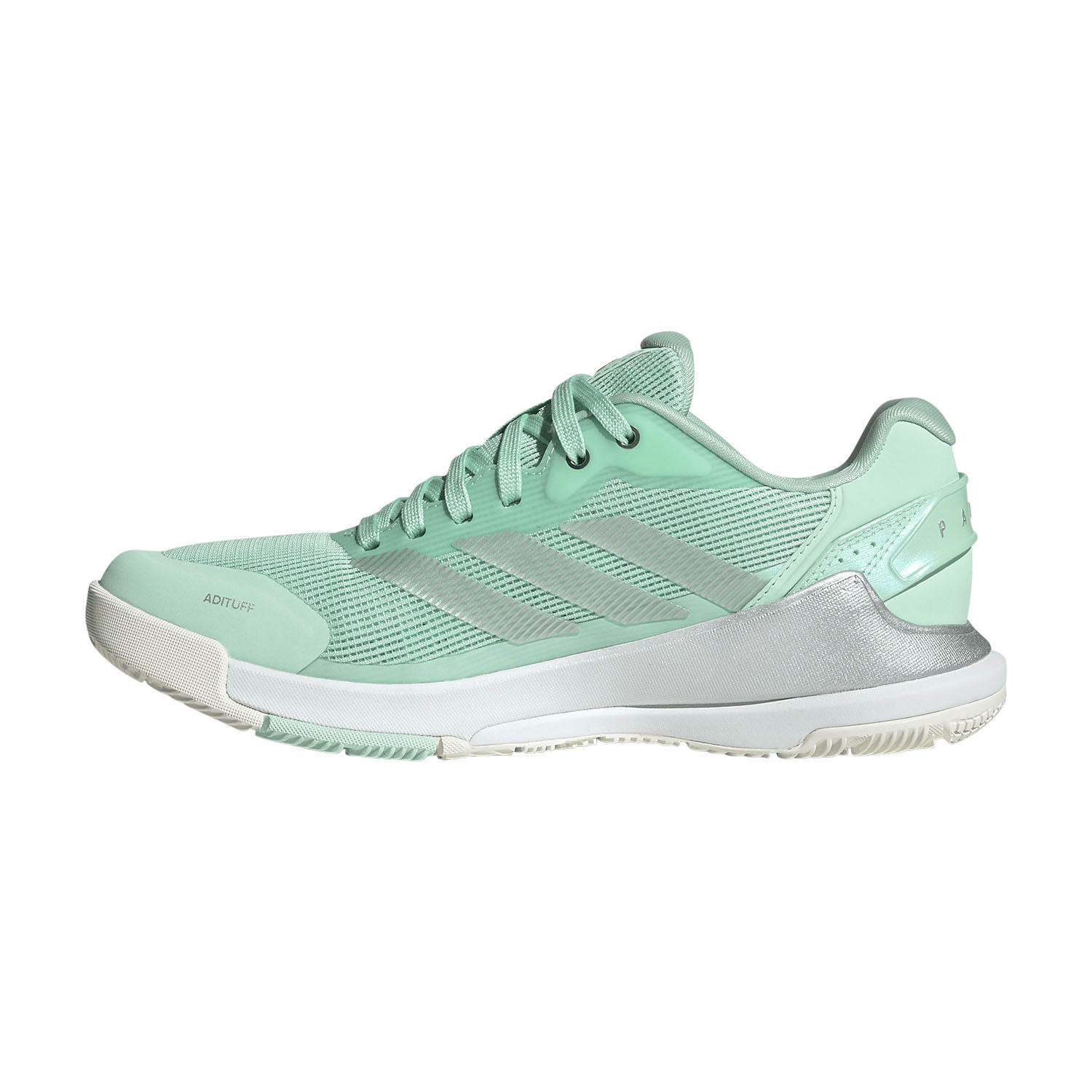 adidas Crazyquick LS Padel - Clear Mint/Silver Metallic/FTWR White