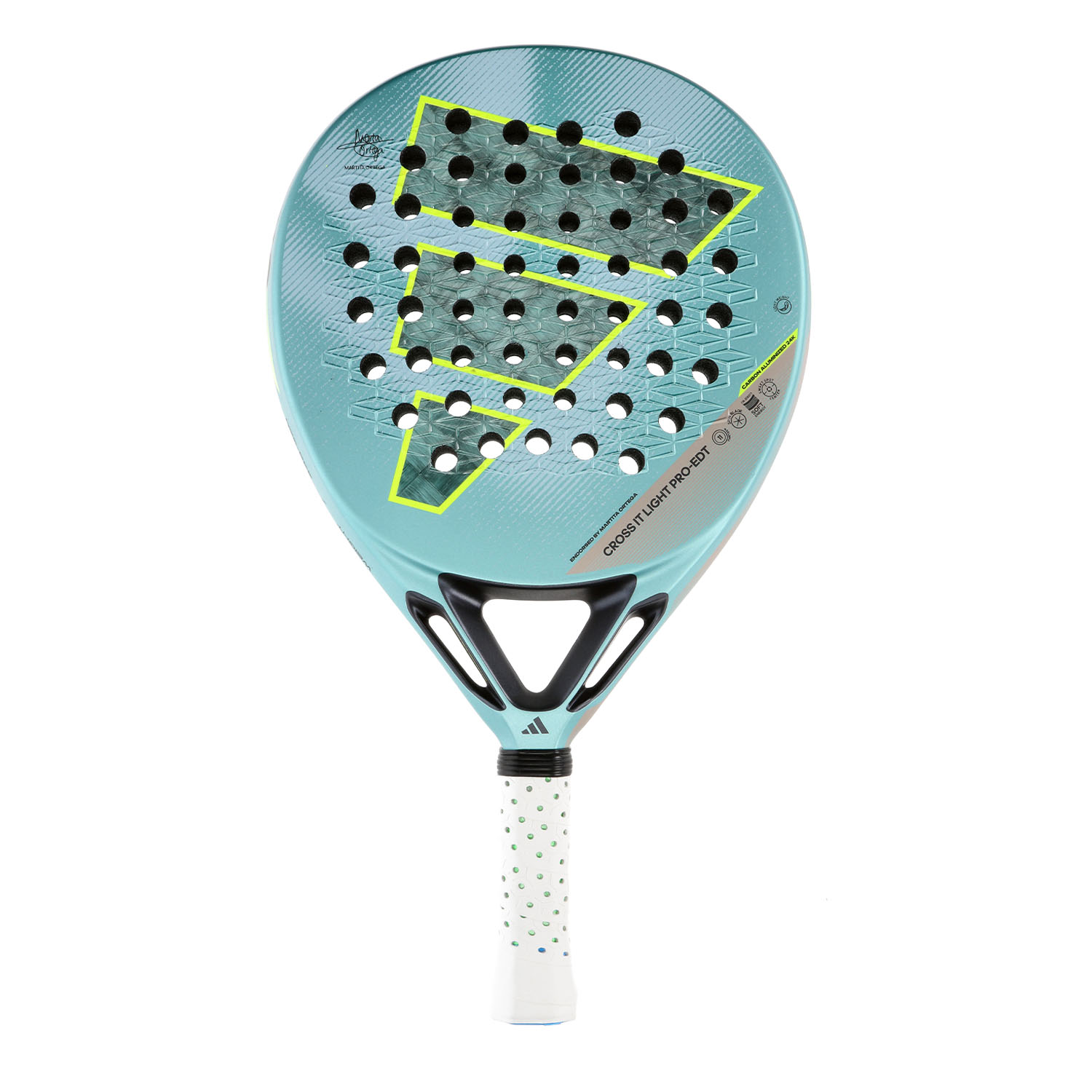adidas Cross IT Light PRO-EDT Padel - Blue/Lime