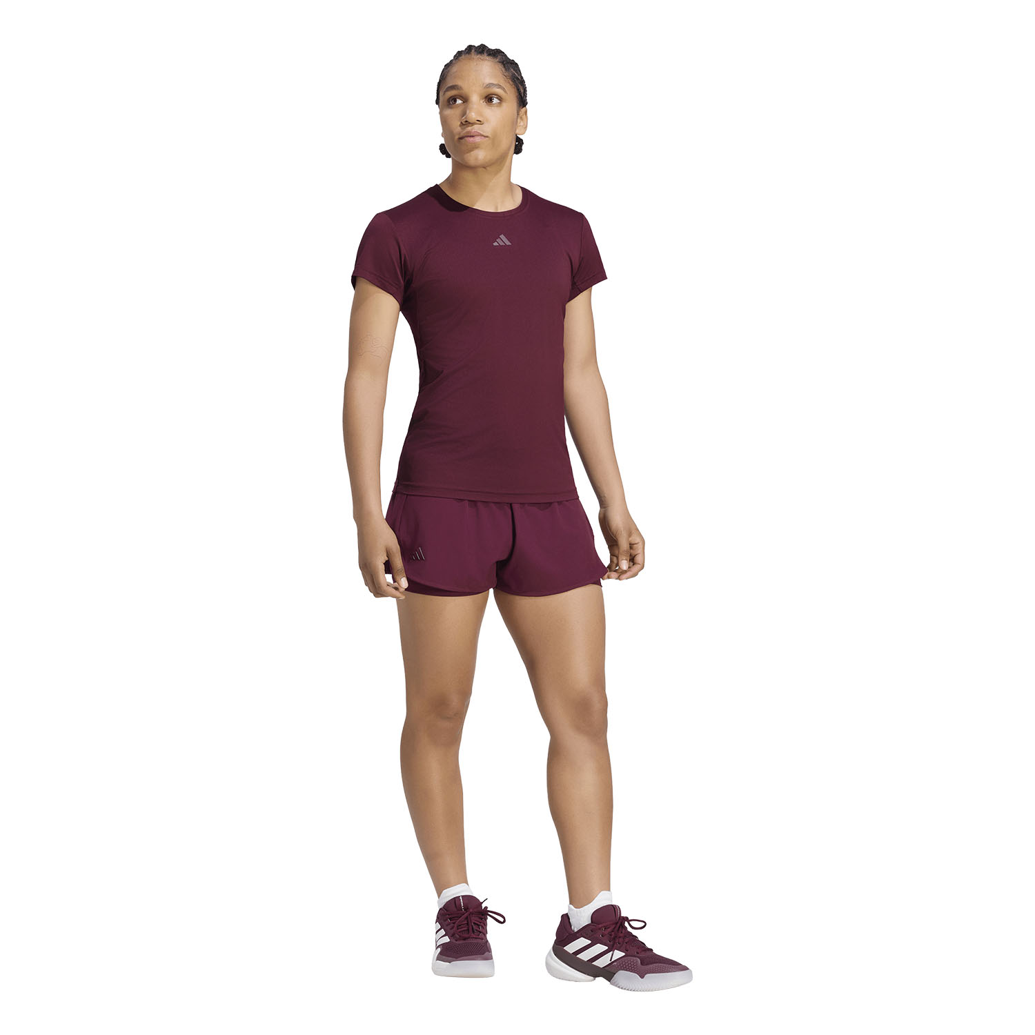 adidas Freelift T-Shirt - Maroon