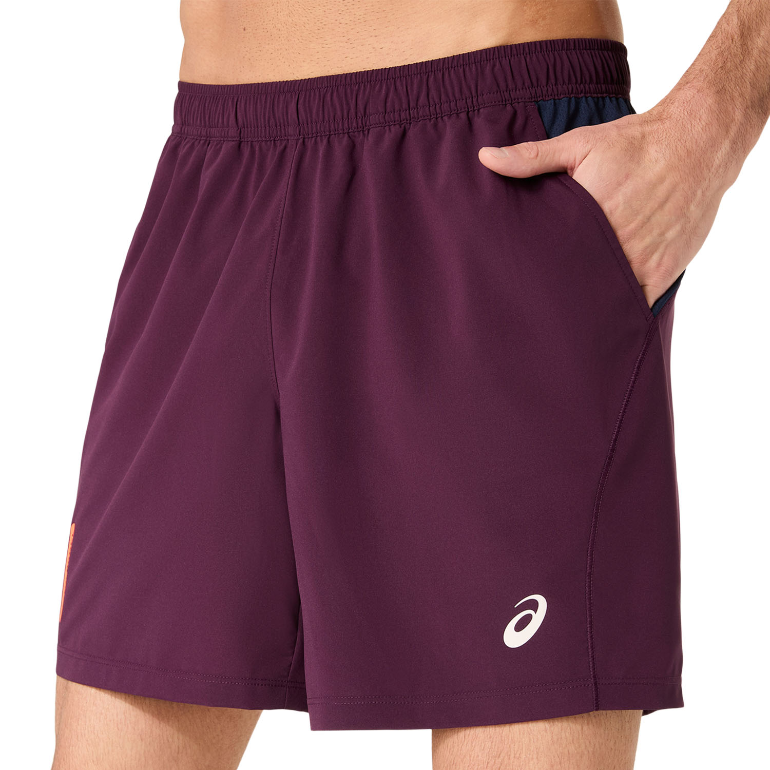 ASICS Court Pro 7in Shorts - Dark Aubergine