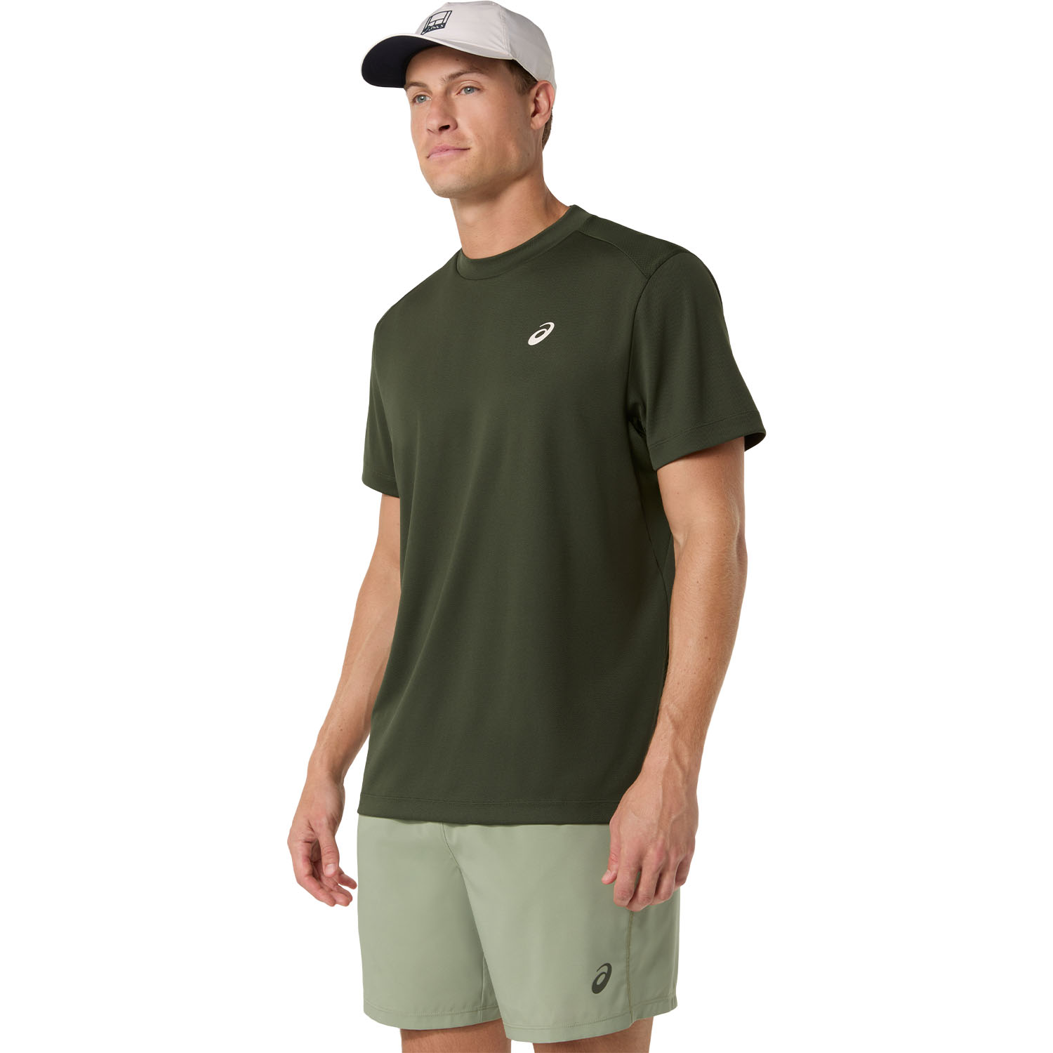 ASICS Court Pro T-Shirt - Vintage Khaki