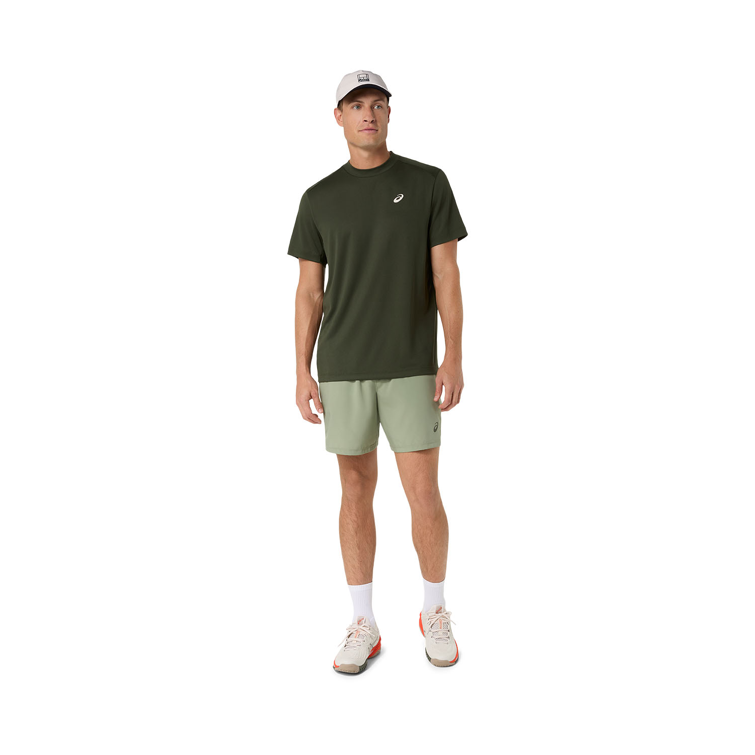 ASICS Court Pro T-Shirt - Vintage Khaki
