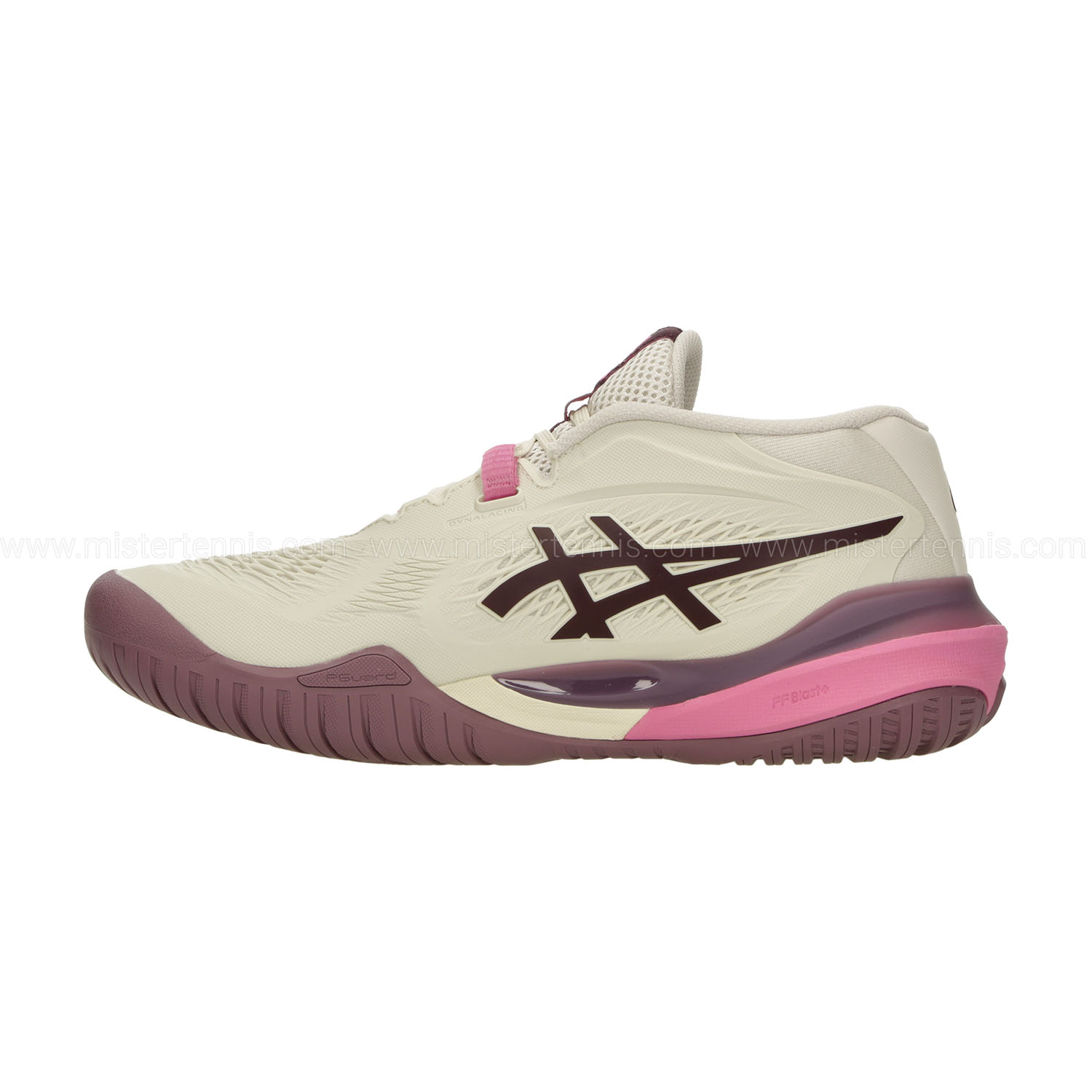 ASICS Gel Resolution X - Soft Oat/Dark Aubergine
