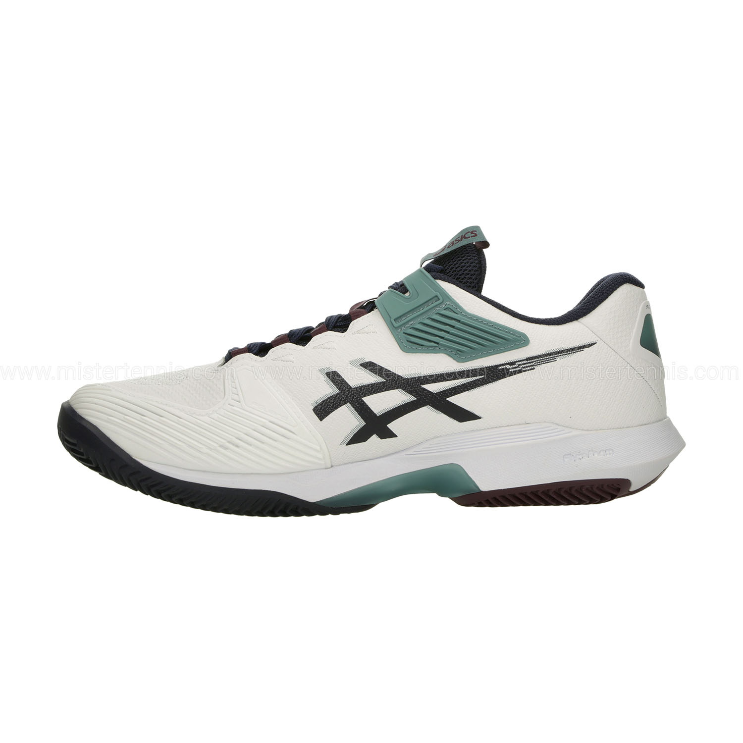 ASICS Solution Speed FF 4 Clay - White/Midnight