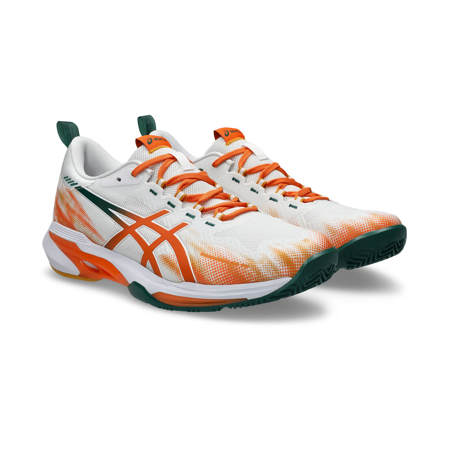 ASICS SONICSMASH FF - White/Energy Orange